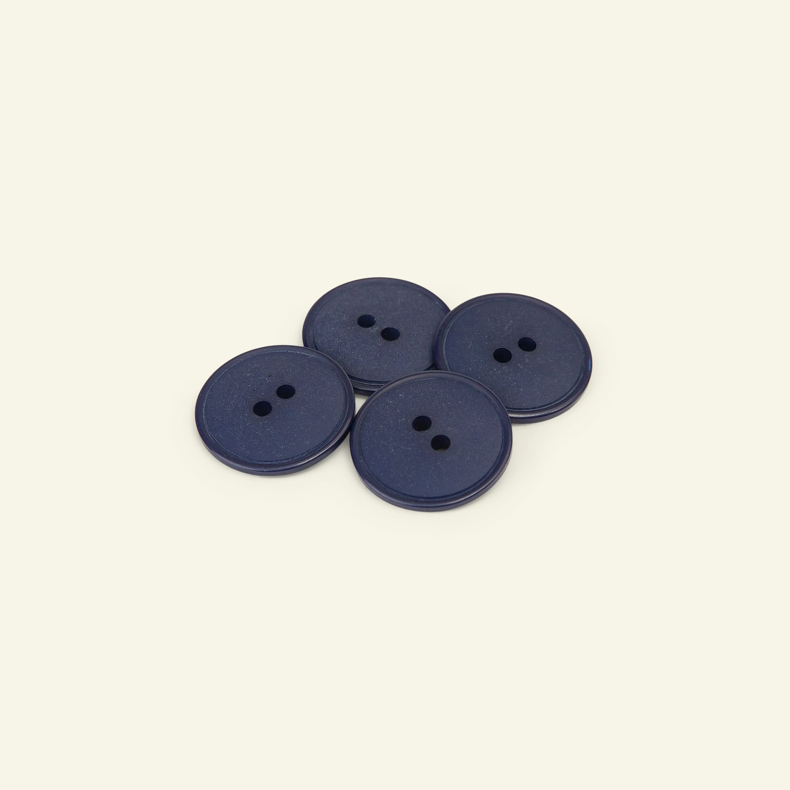Button 2-holes w/rim 23mm navy 4pcs 33154_pack