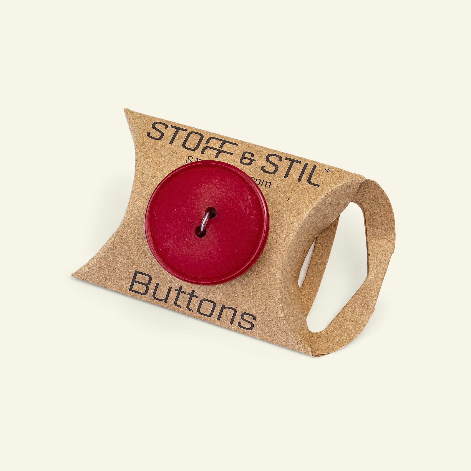 Button 2-holes w/rim 27mm dark red 4pcs 33381_pack_b