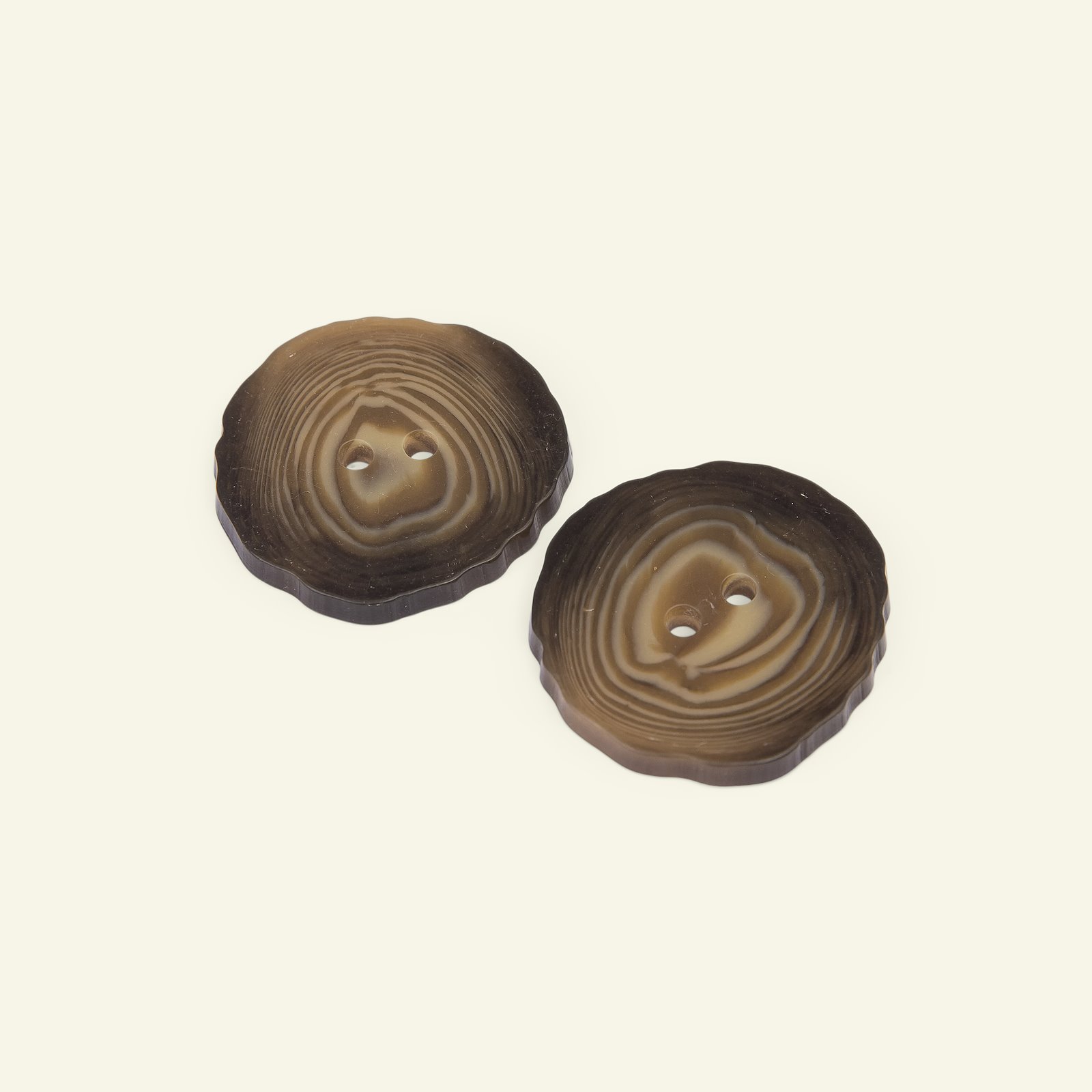Button 2-holes wood look 35mm 2pcs 33557_pack