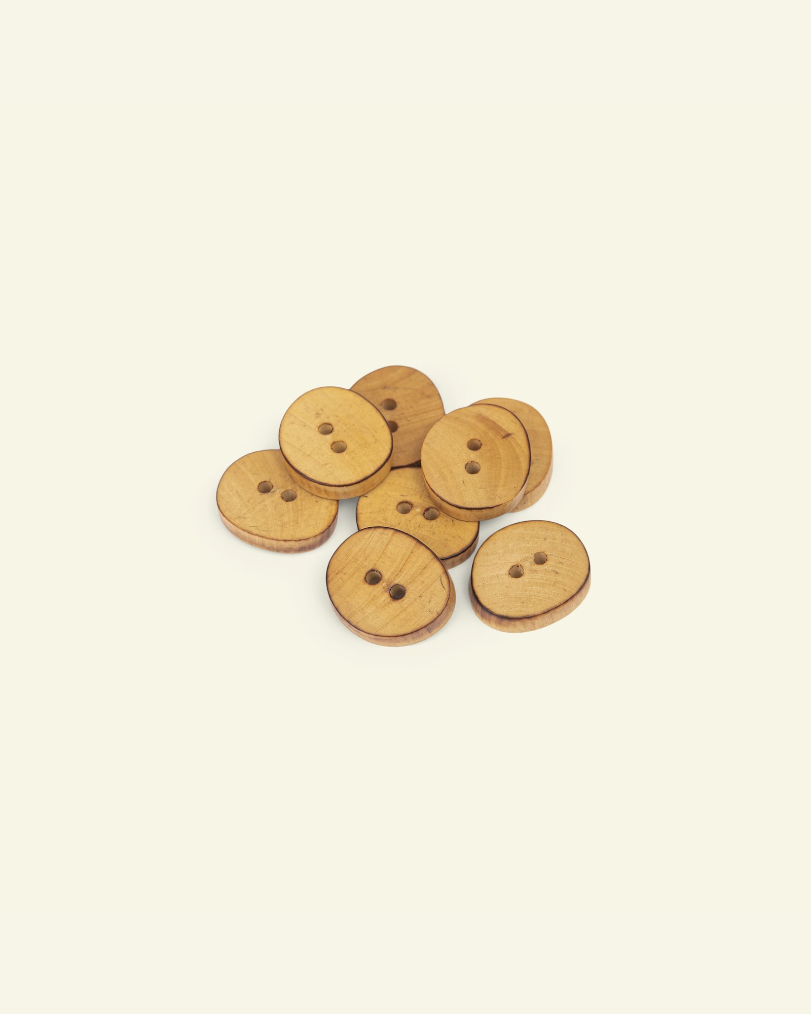 Button 2-holes wood oval 14mm 8pcs 33571_pack