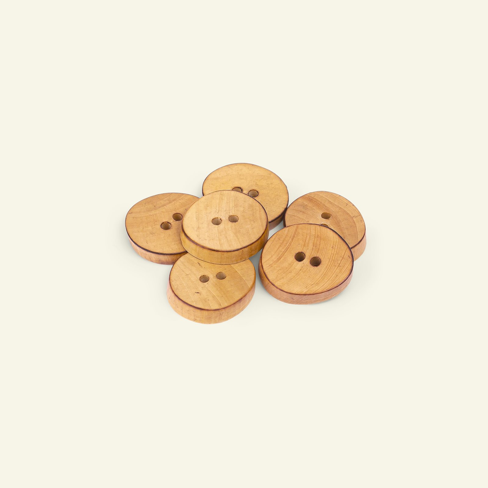 Button 2-holes wood oval 18mm 6pcs 33566_pack