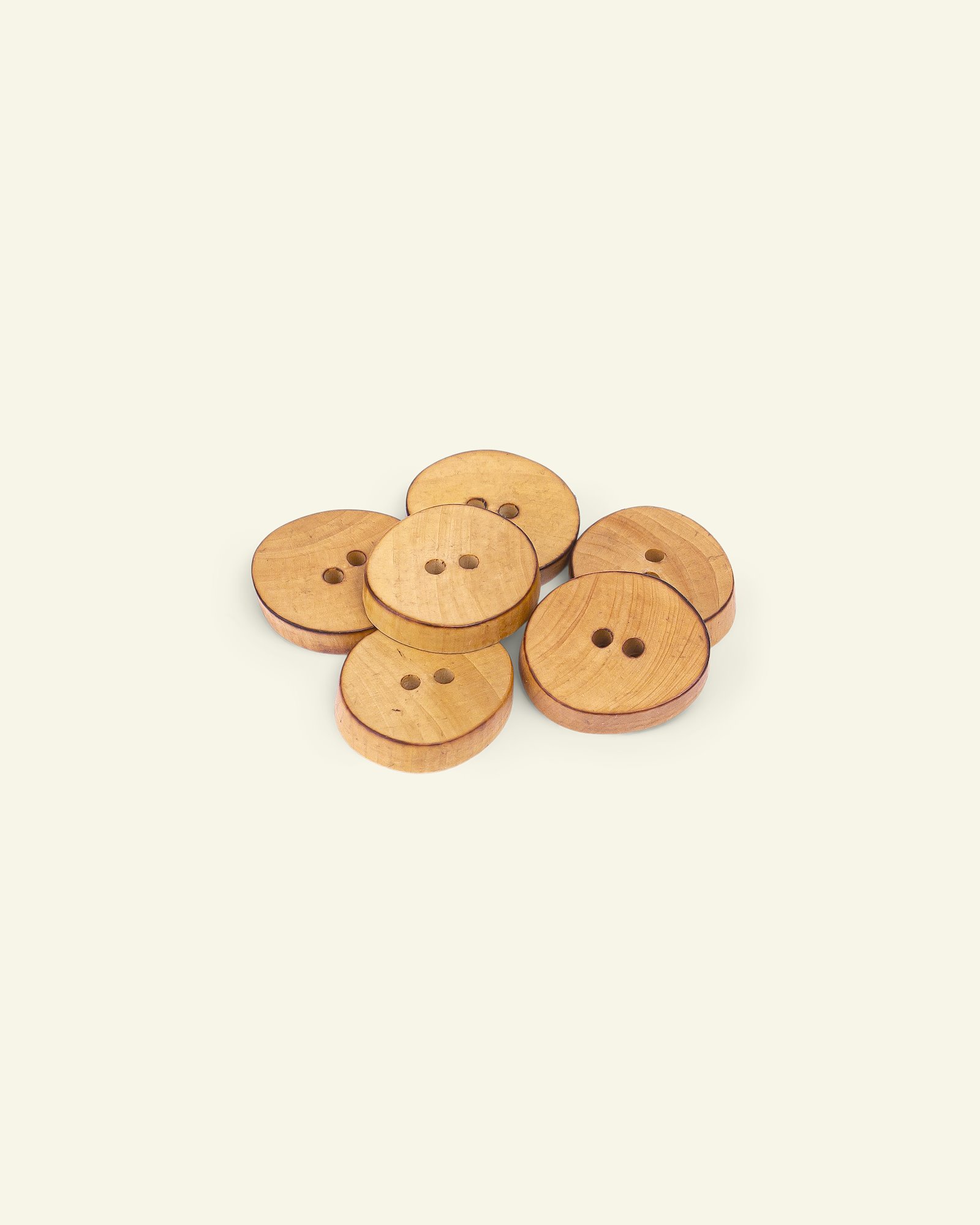 Button 2-holes wood oval 18mm 6pcs 33566_pack