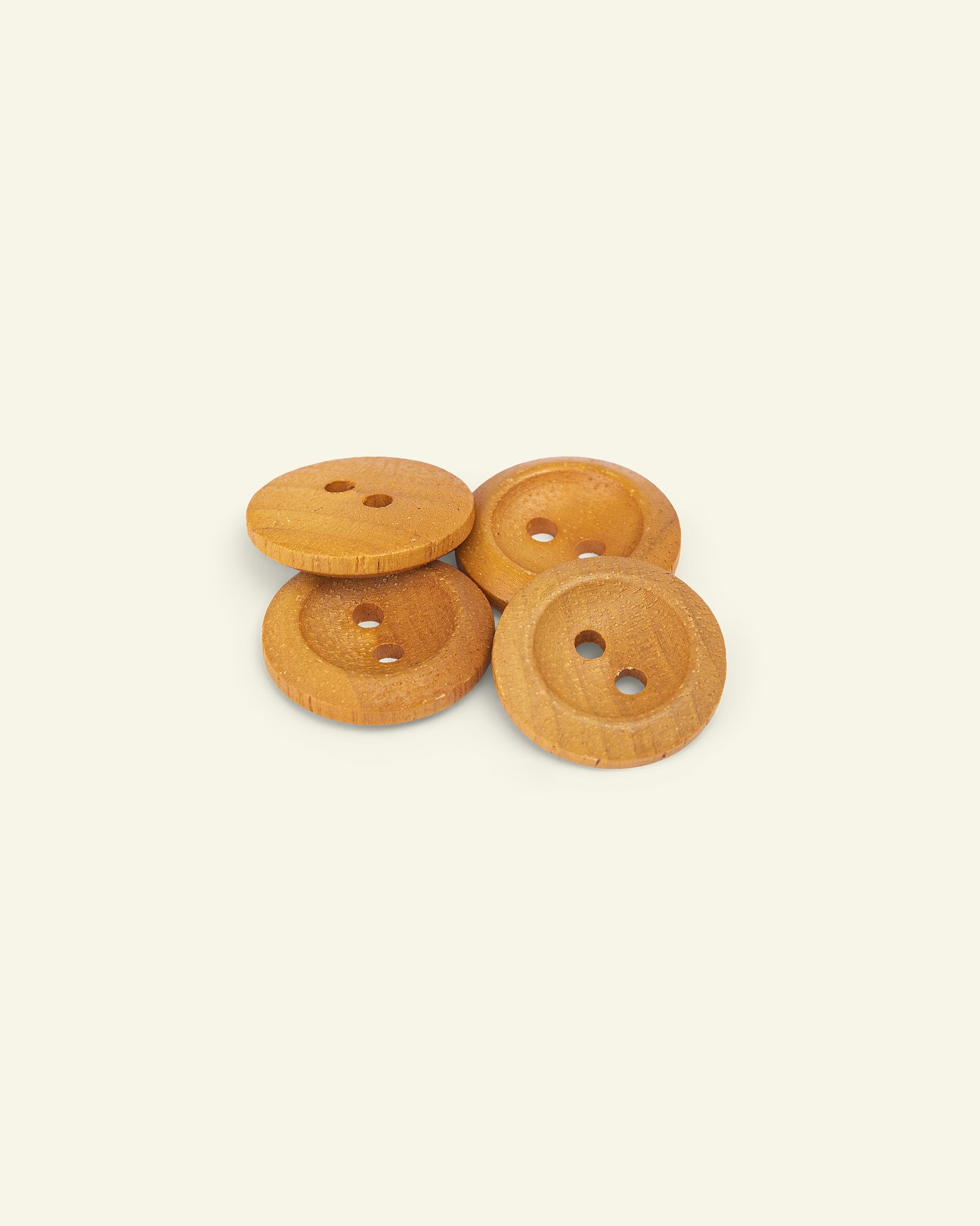 Button 2-holes wood w/rim 26mm 4pcs 33541_pack