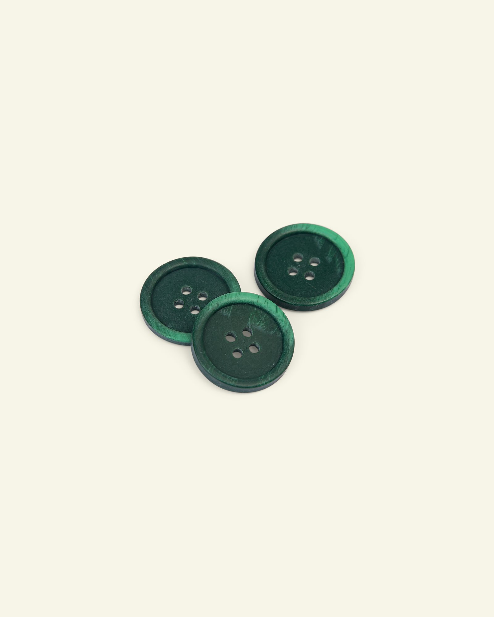 Button 4-holes marble 23mm green 3pcs 33295_pack