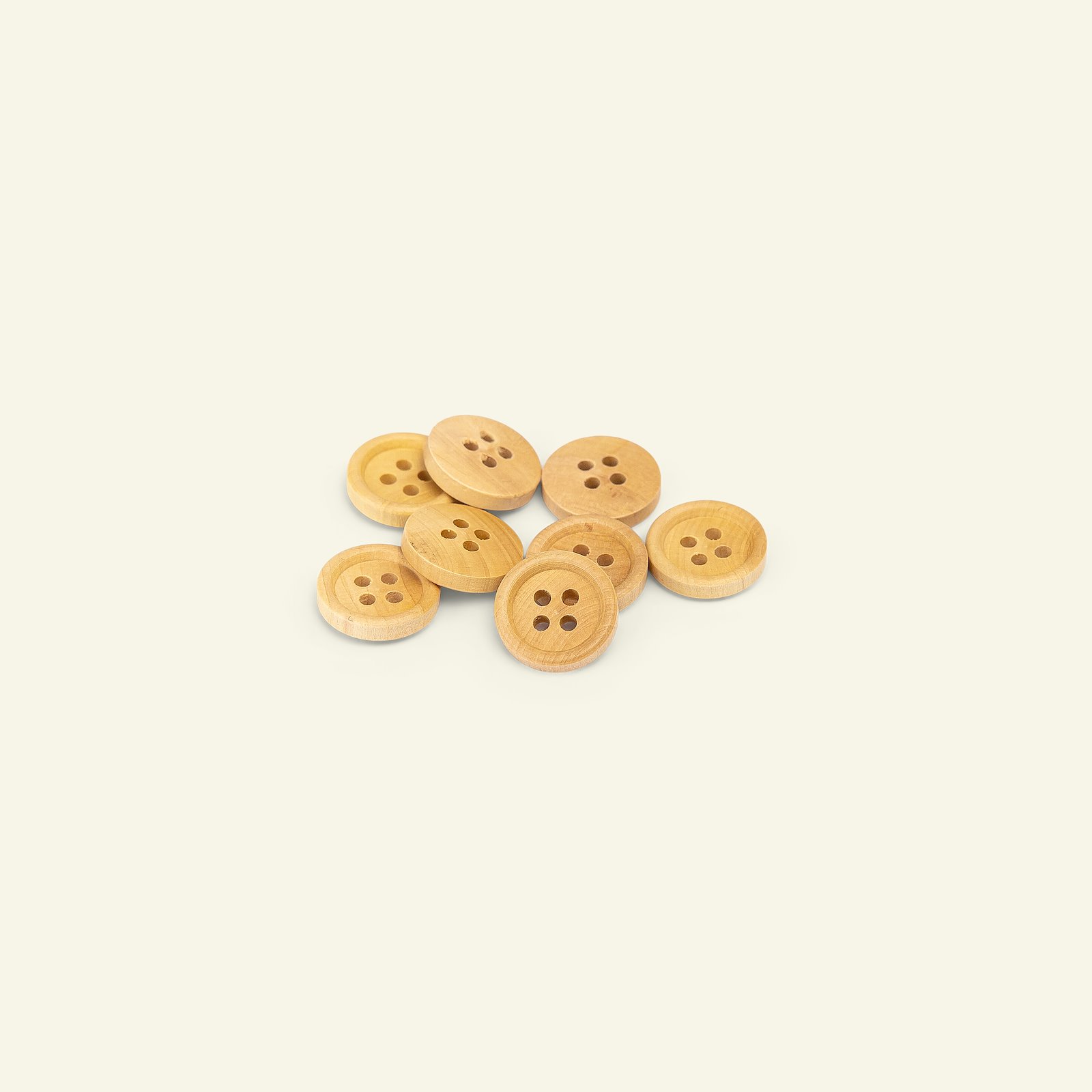 Button 4-holes wood w/rim 13mm 8pcs 33494_pack