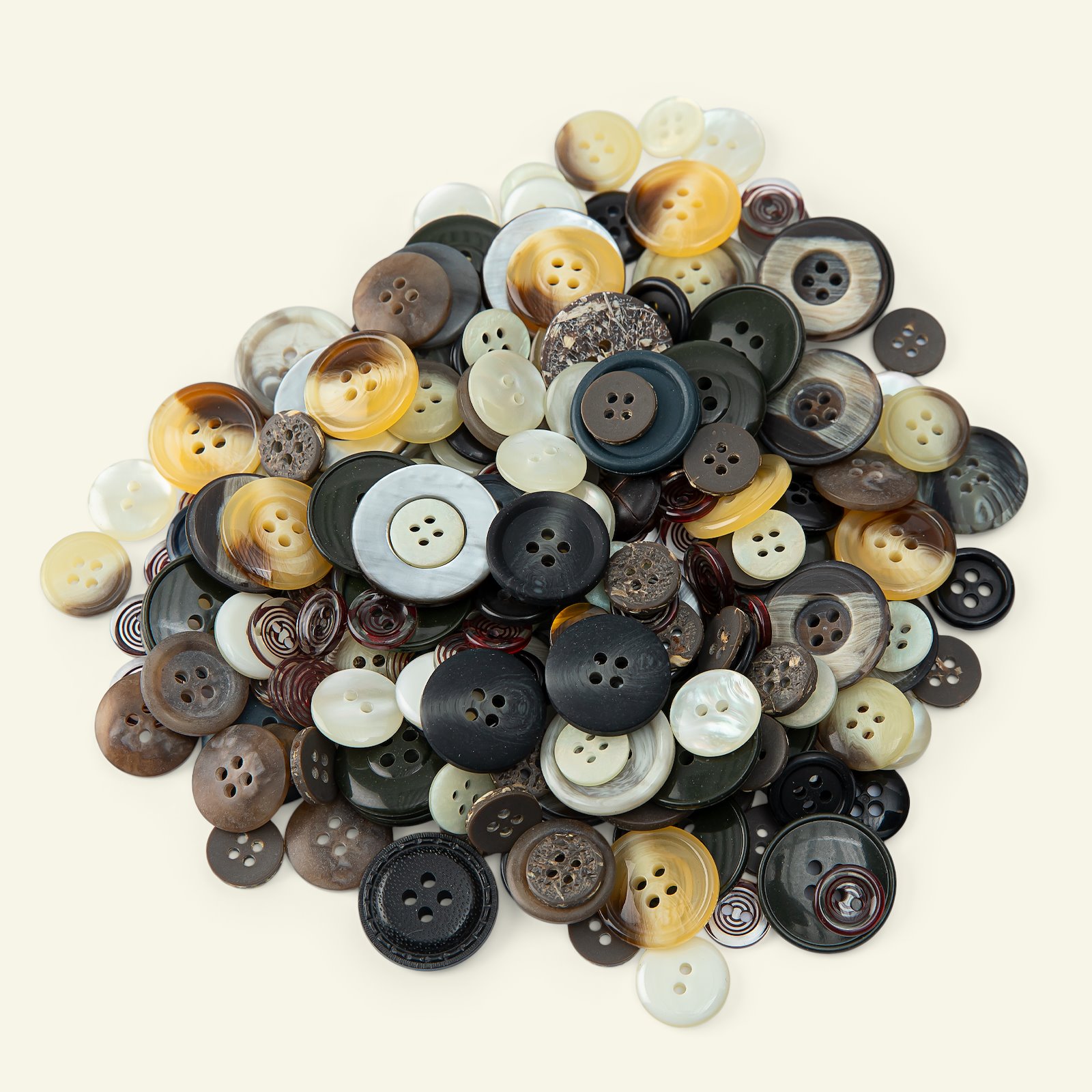 Buttons 500 g assorted sizes and colours 33808_pack