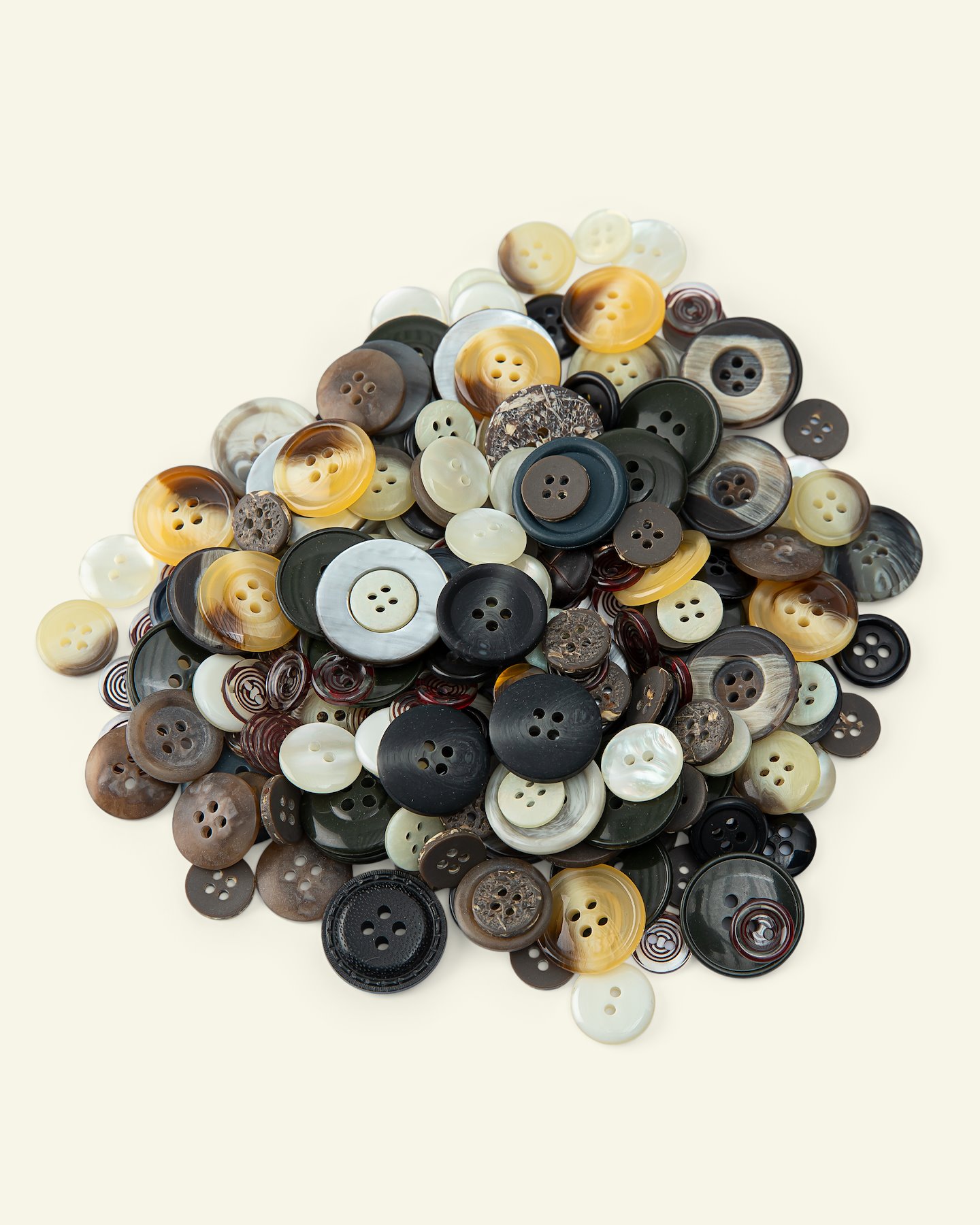 Buttons 500 g assorted sizes and colours 33808_pack