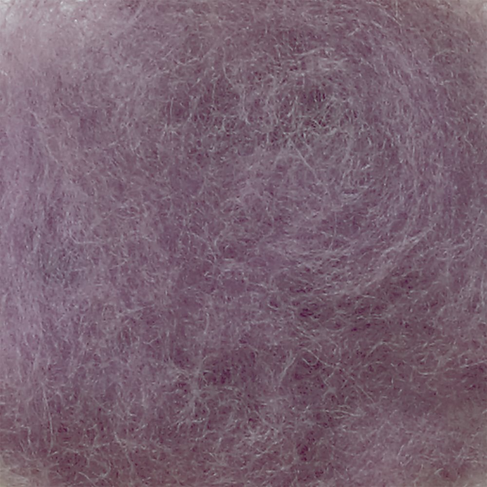 Carded wool light purple 50g 90048017_pack