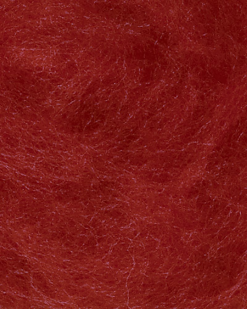 Carded wool red 50g 90048008_pack