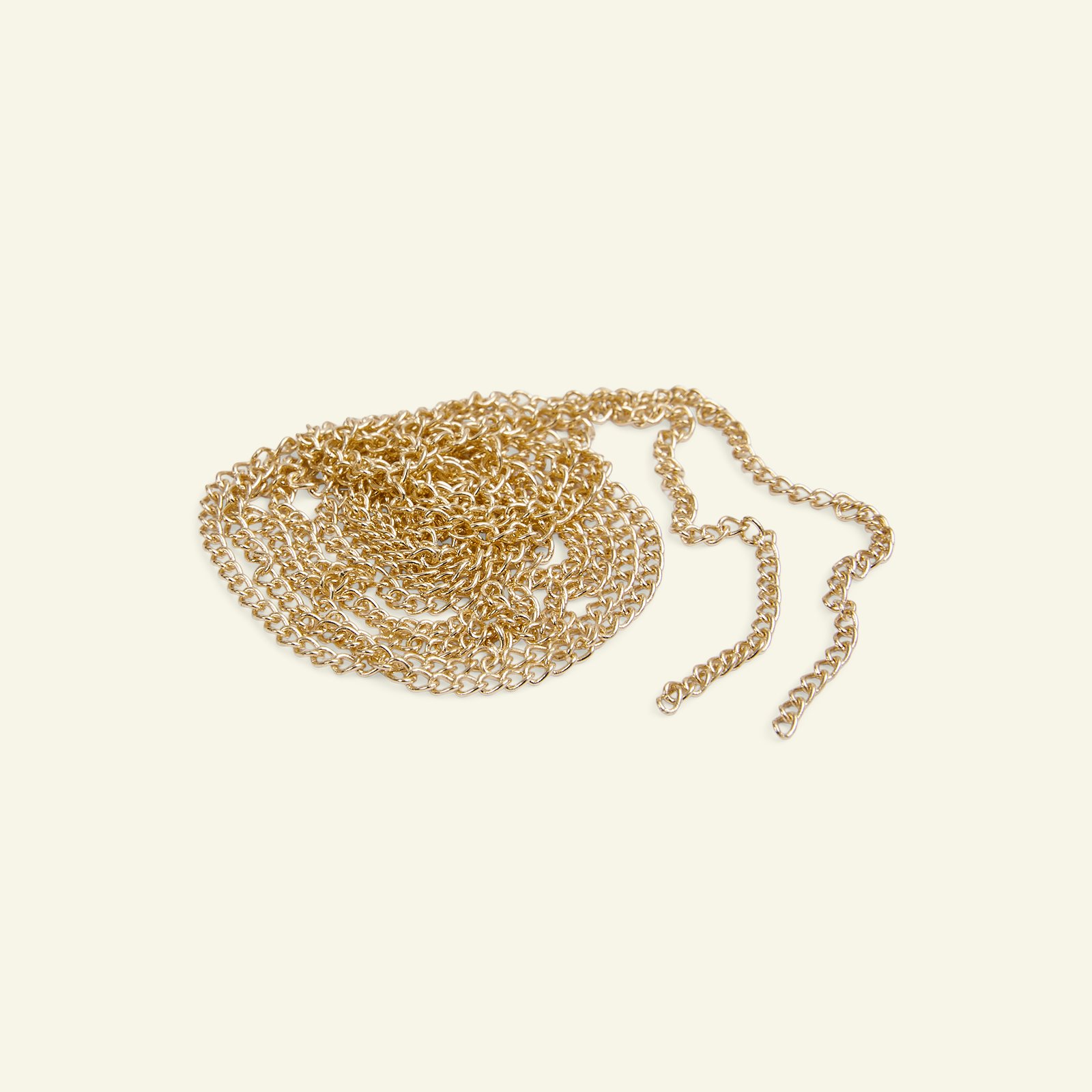 Chain 3mm gold colored 1m 45995_pack