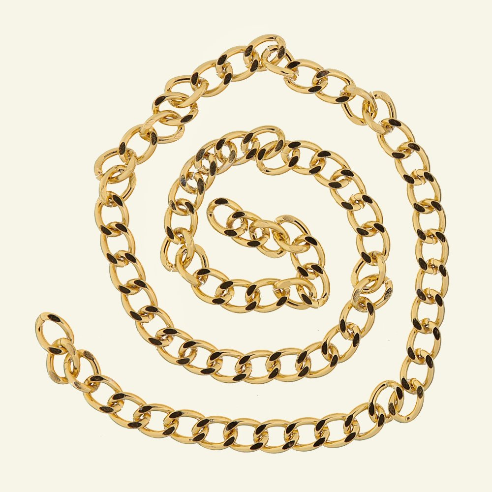 Chain 8mm gold 150cm 47008_pack