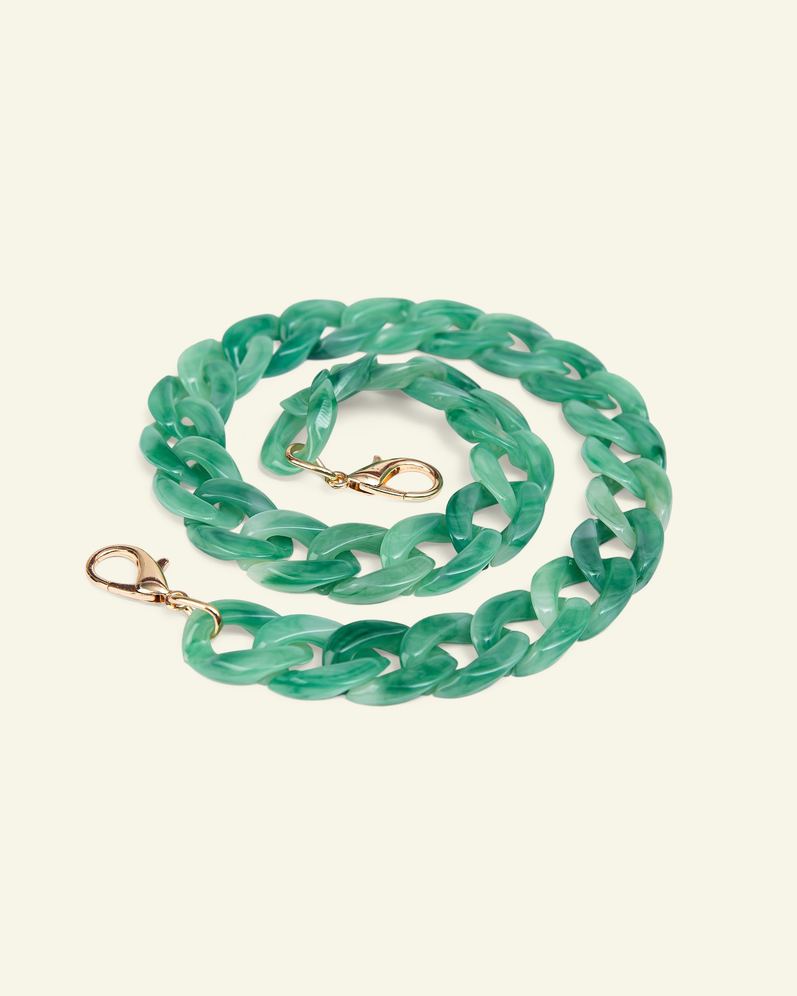 Chain handle 53cm green 1pc 46301_pack
