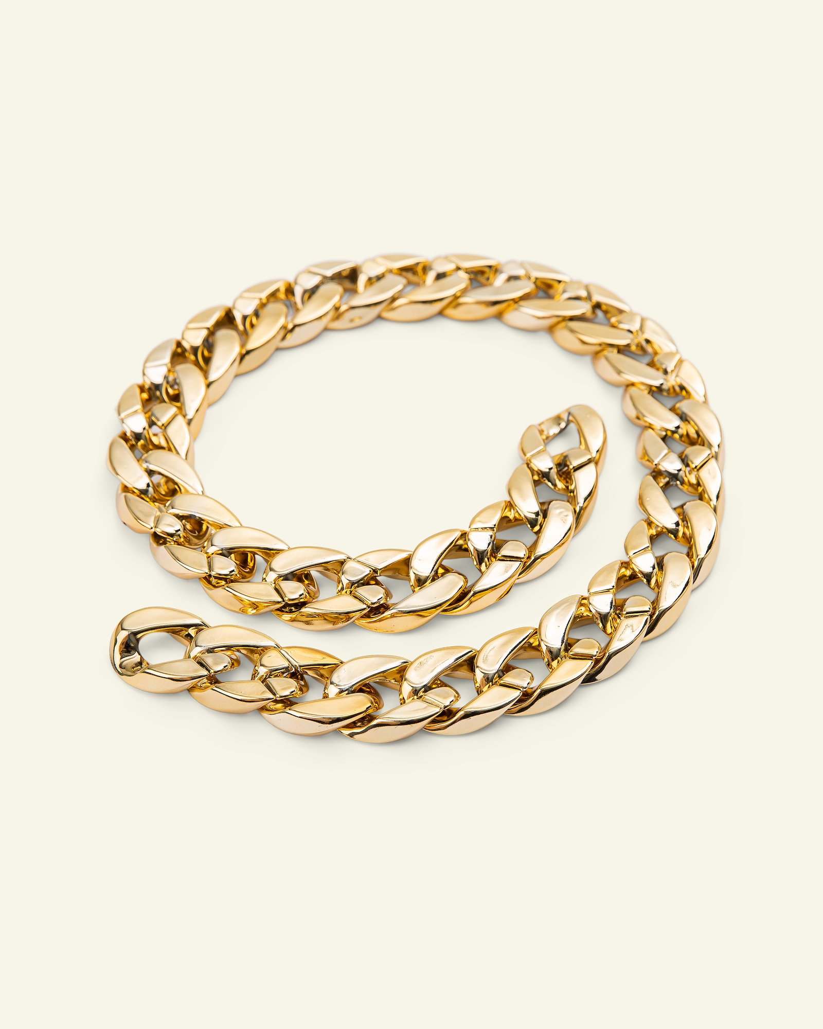 Chain polyester 20mm gold 150cm 38101_pack