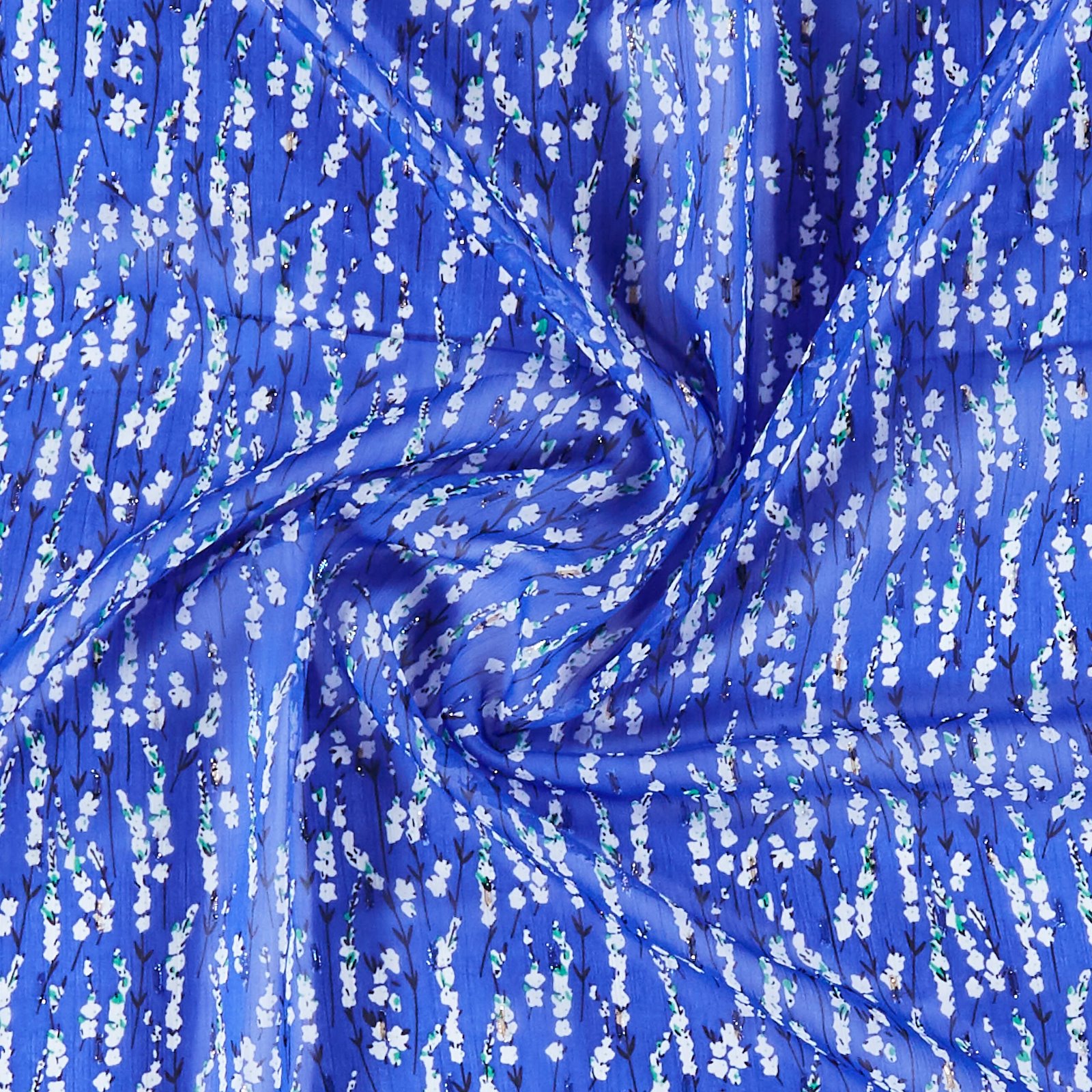 Chiffon klar blau mit Blumen 631286_pack