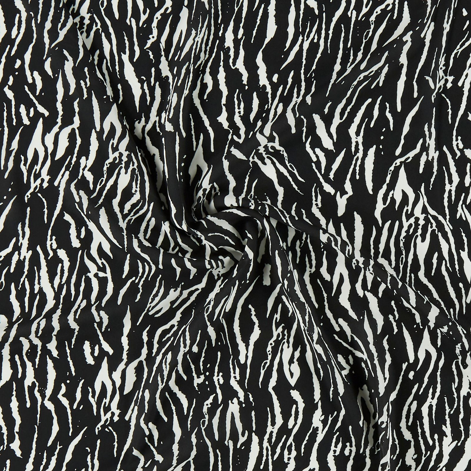 Chiffon w black/white zebra print 631304_pack
