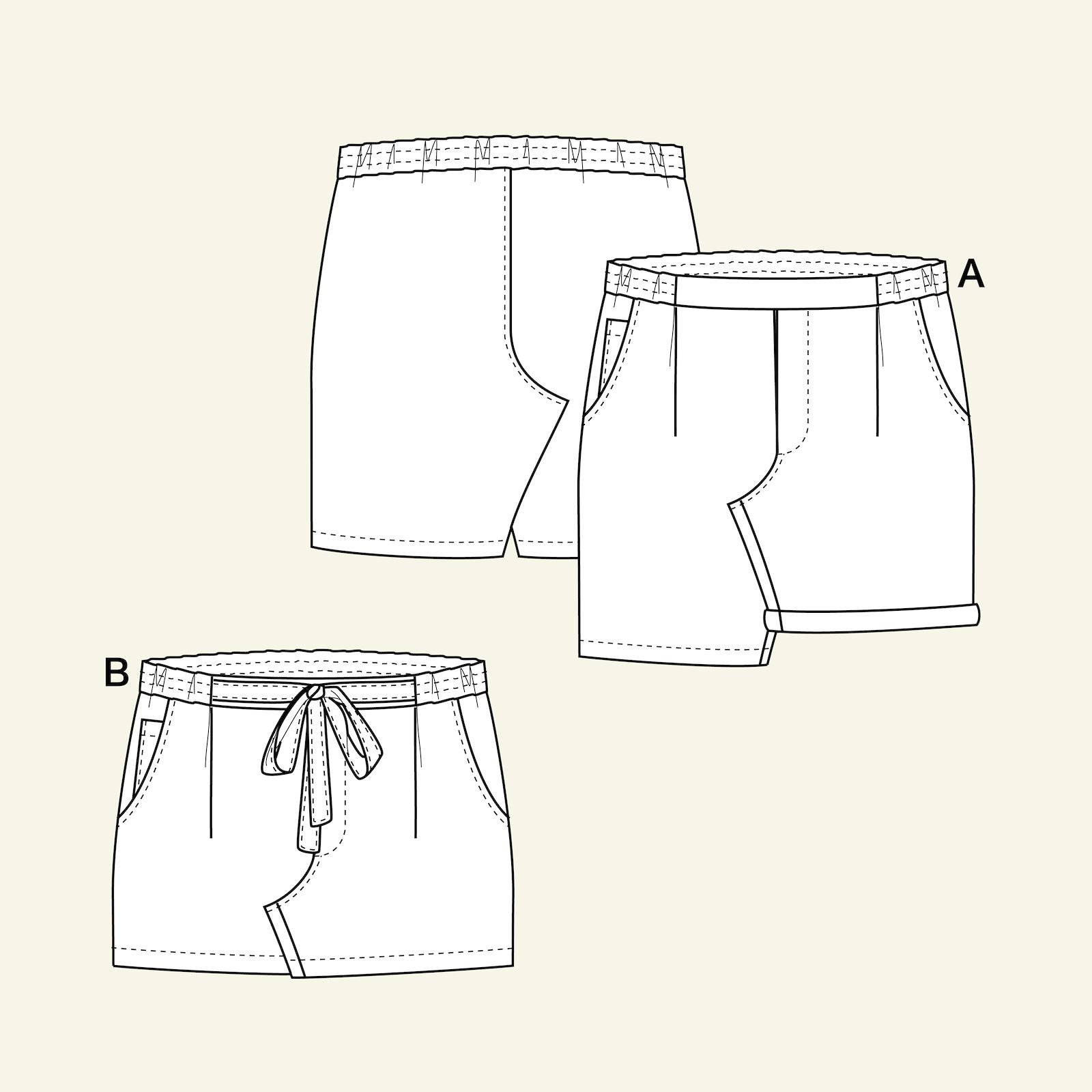Chino shorts, 116/6y p60036_pack