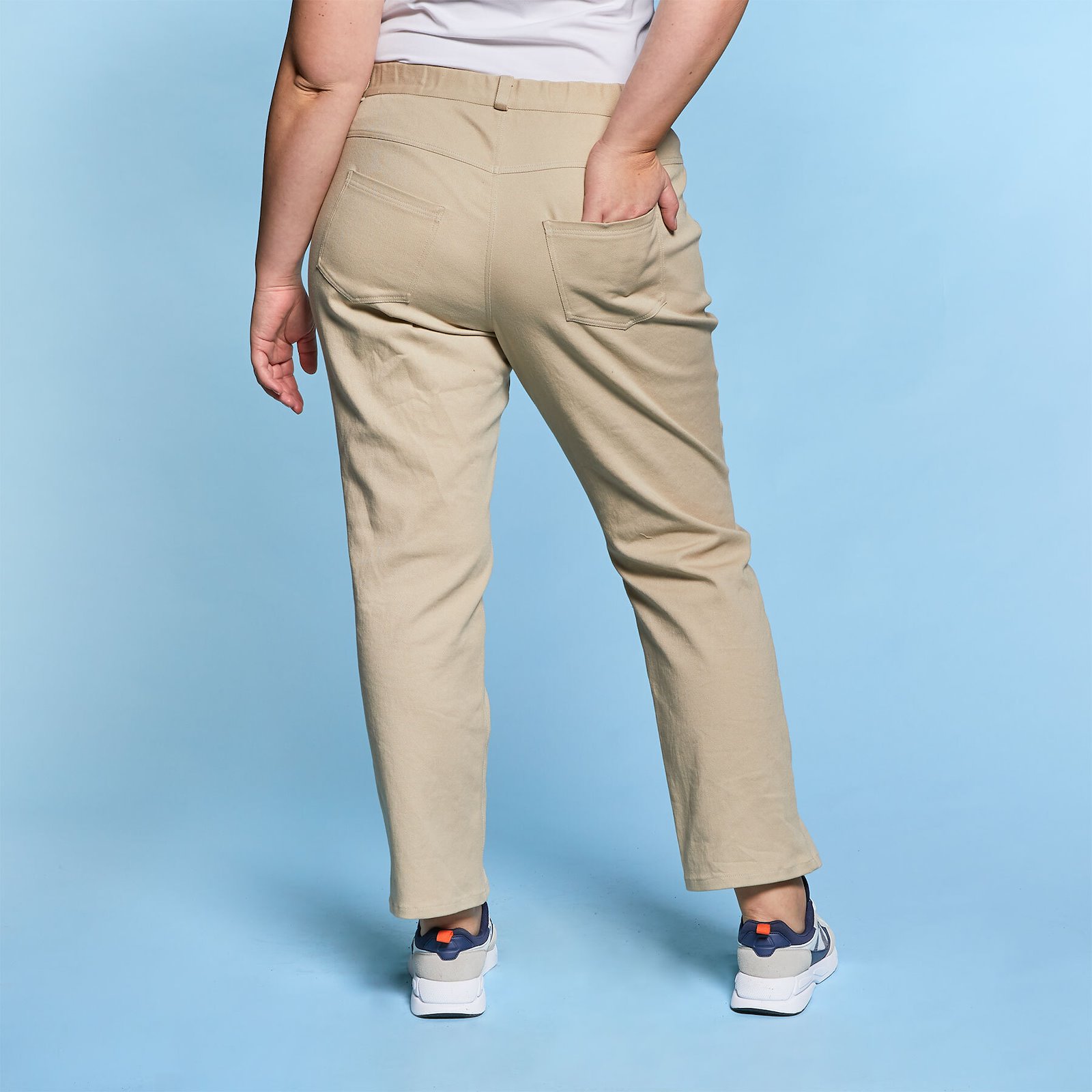 Classic jeans w. elastic waistban, 48/20 p70007000_p70007001_p70007002_p70007003_p70007004_pack_e