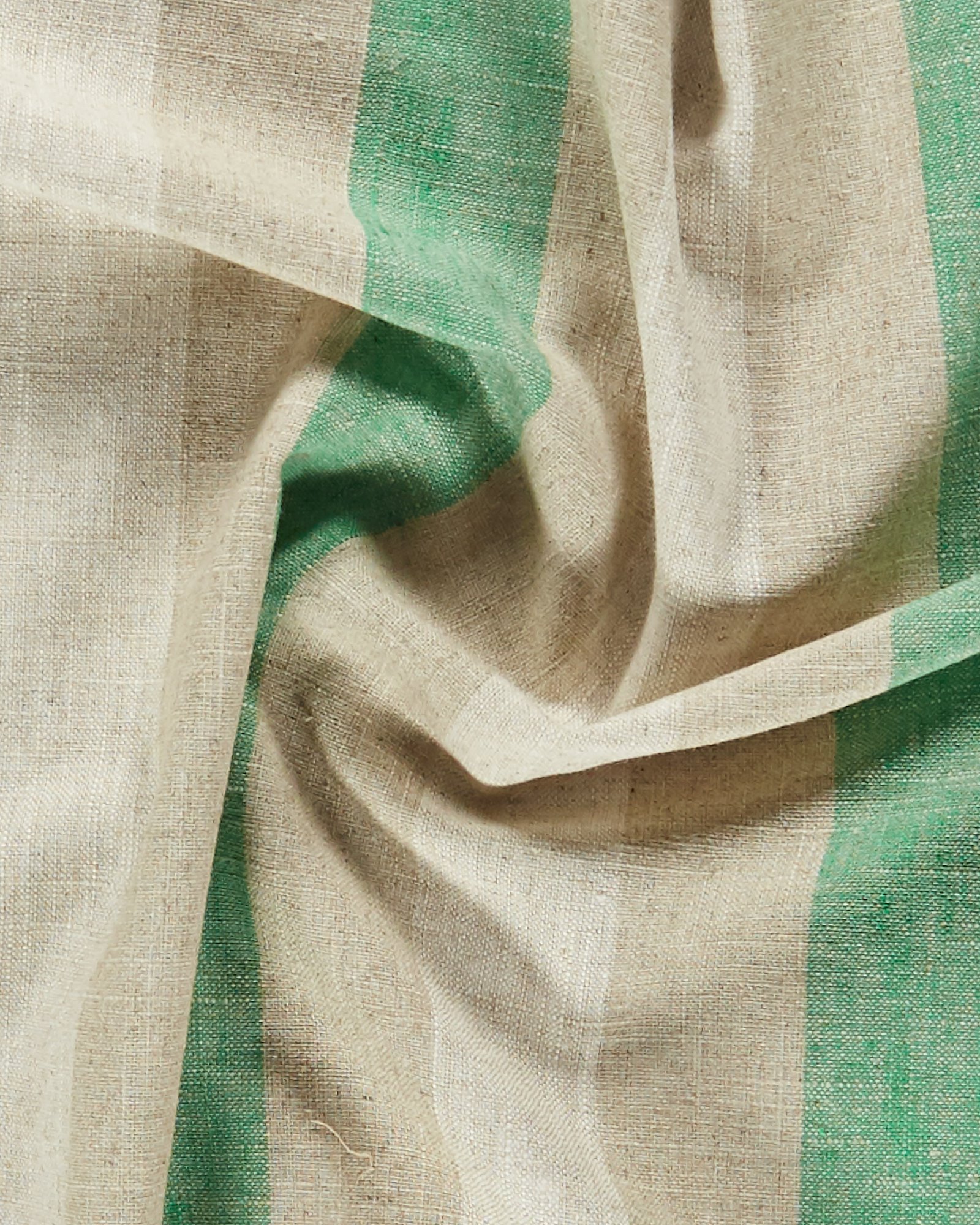 Coarse YD stripe green/offwhite/linen 410155_pack