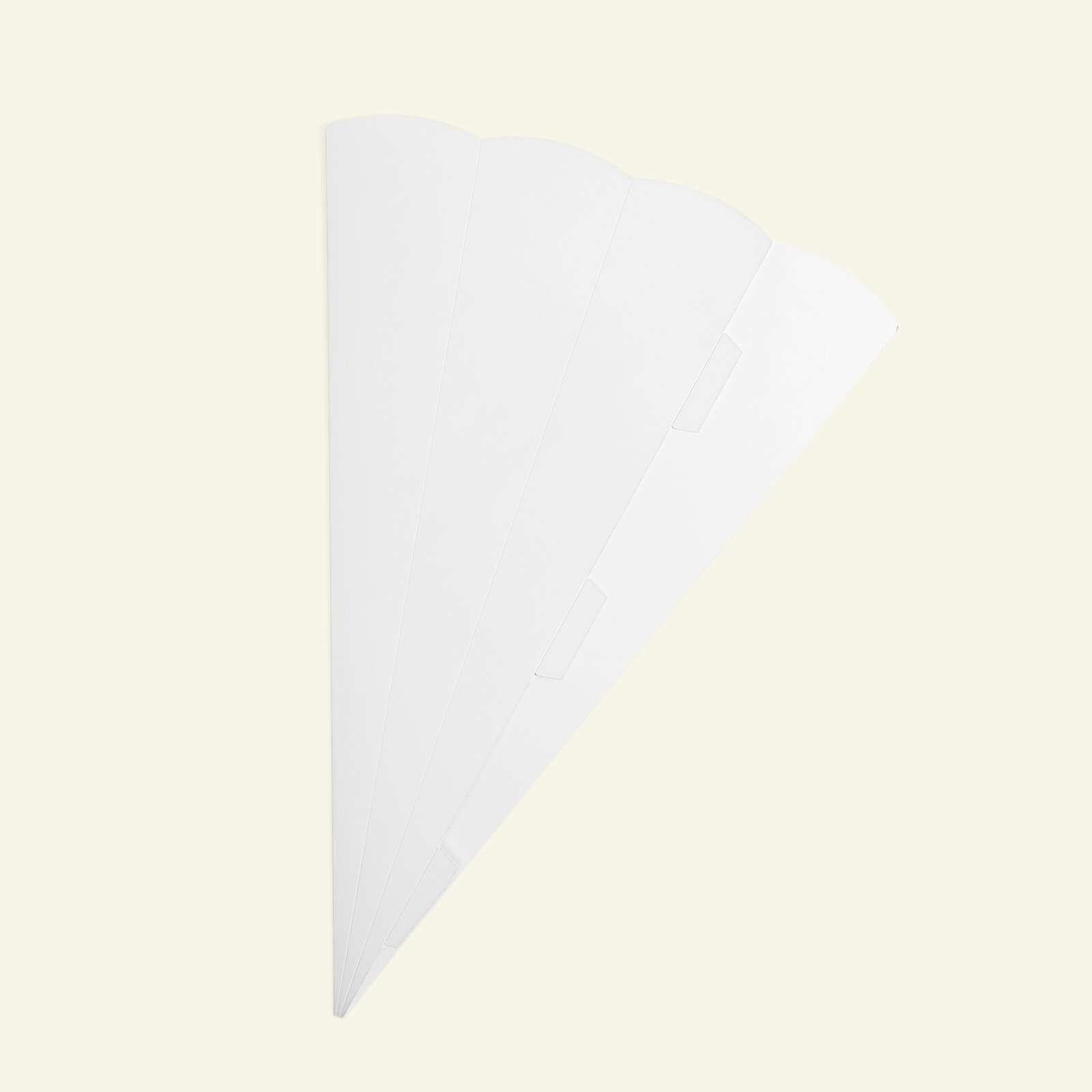 Cone cardboard  400/m2 ø20*68cm white 97114_pack_b