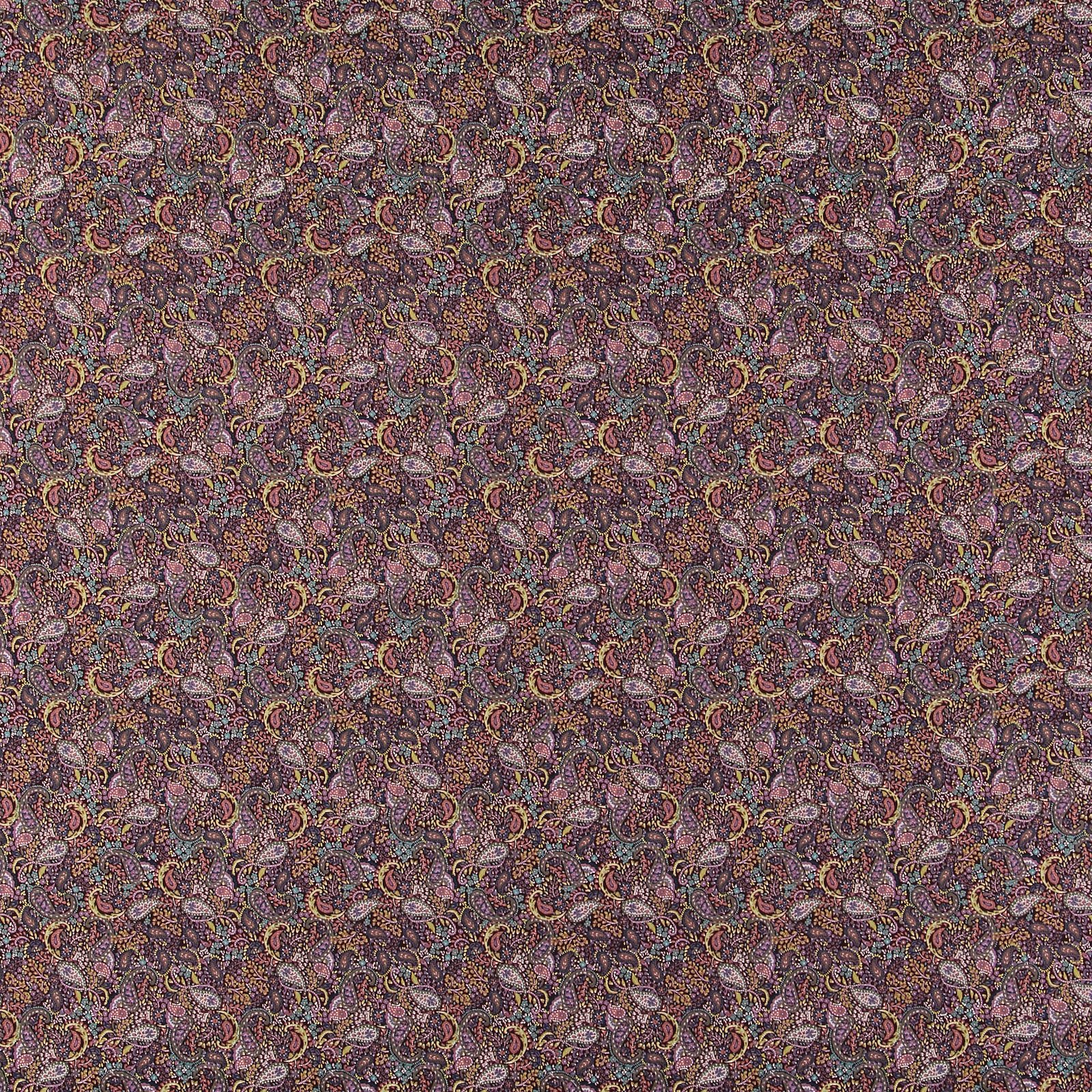 Cotton chestnut brown paisley pattern 852409_pack_sp