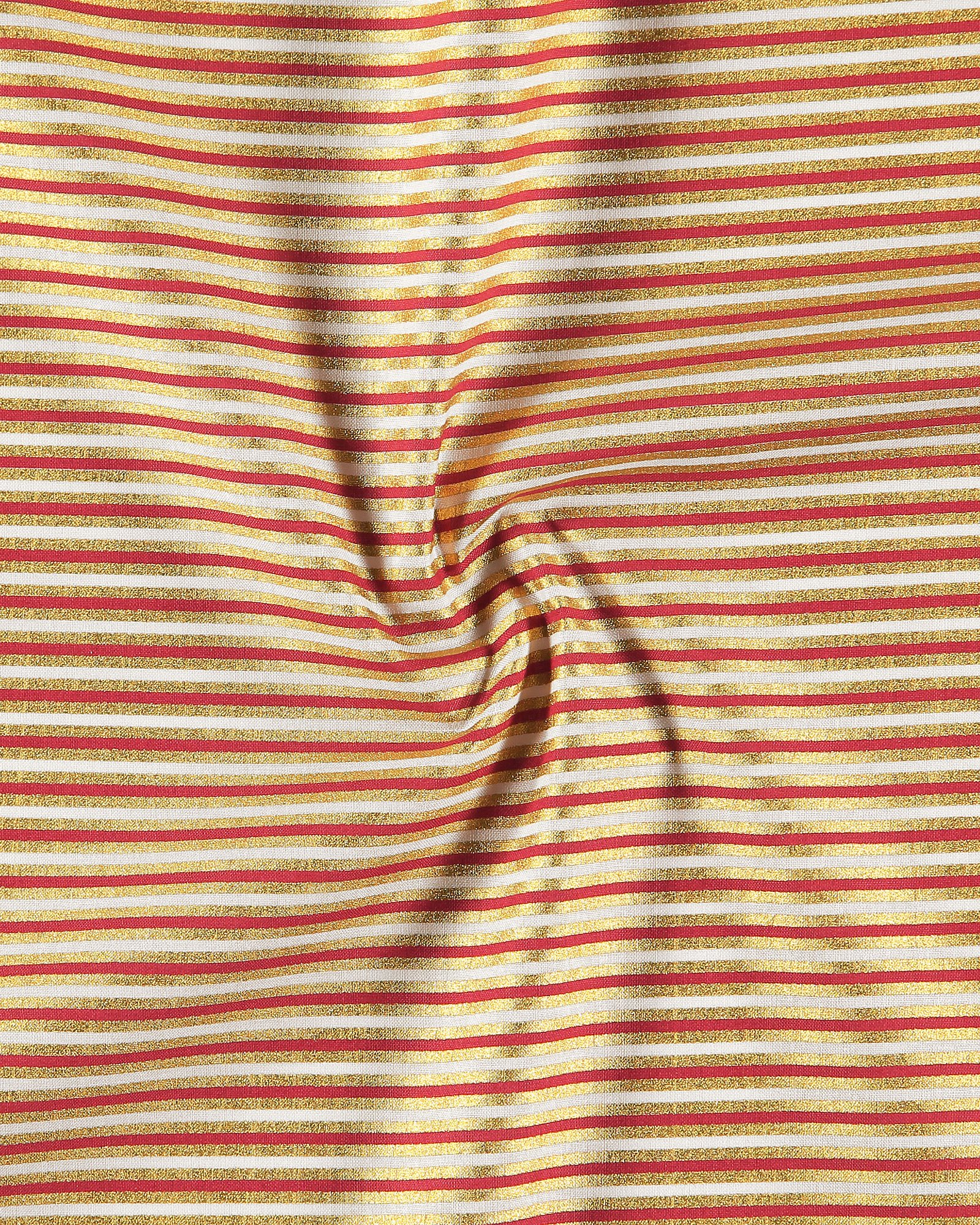 Cotton christmas red/gold/powder stripe 852449_pack