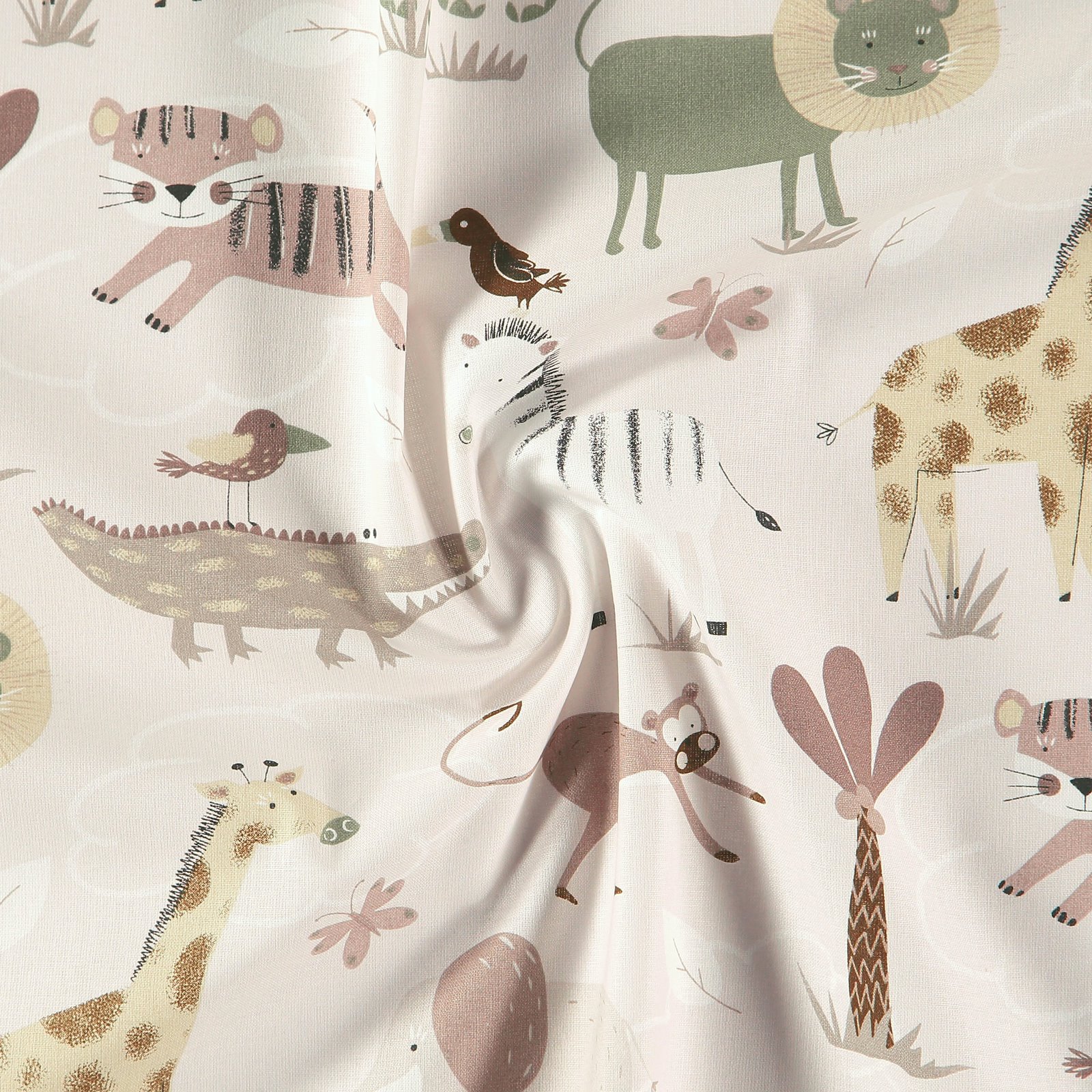 Cotton nature w animal from the jungle 780078_pack