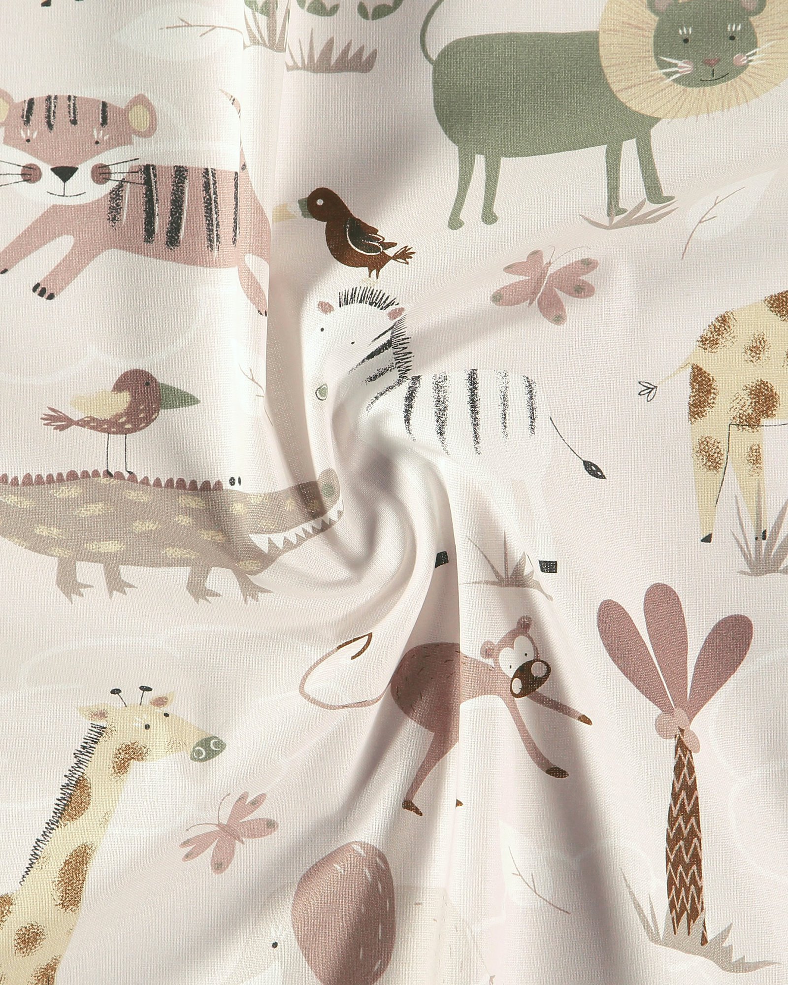 Cotton nature w animal from the jungle 780078_pack