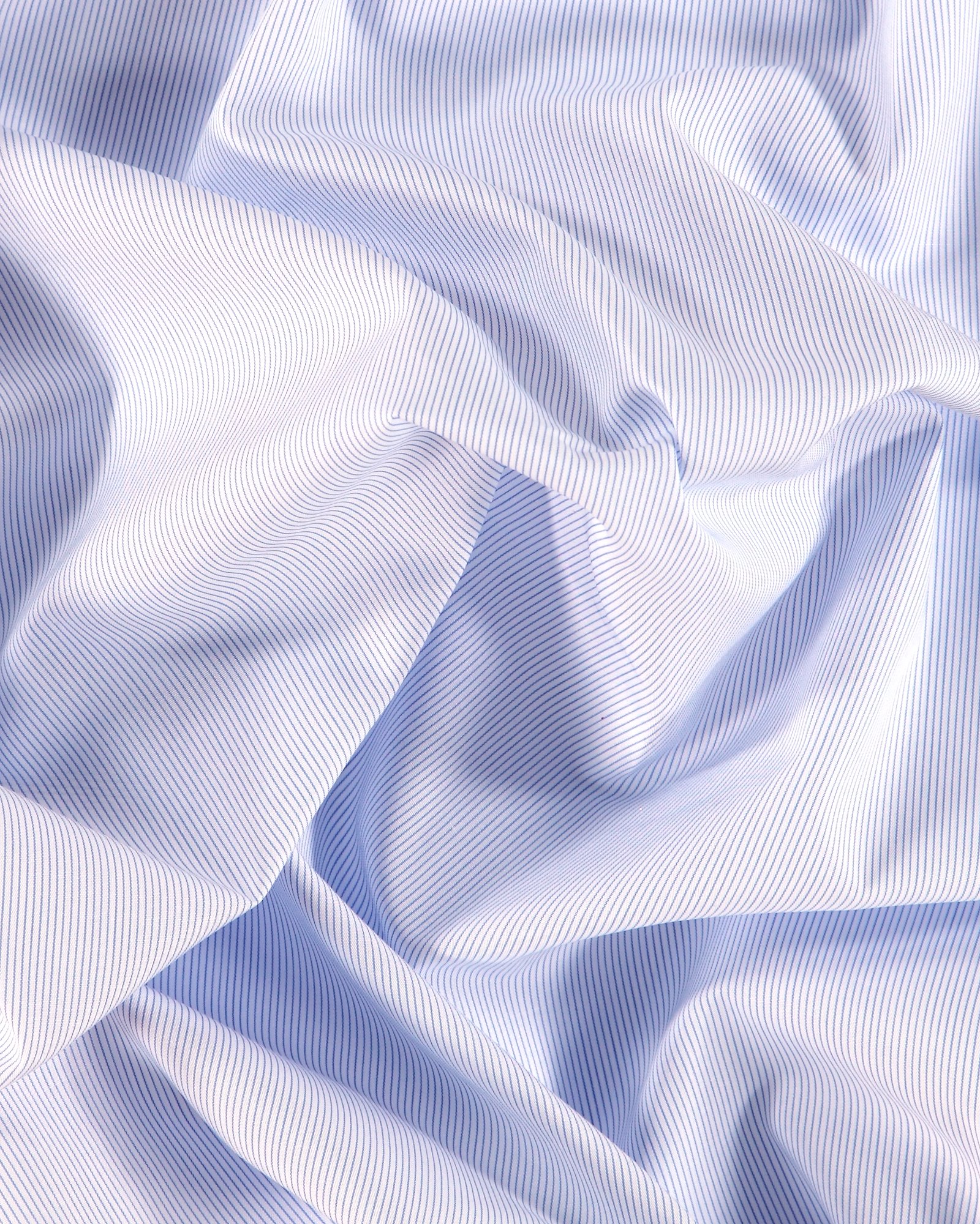Cotton poplin light blue/white stripe 501579_pack