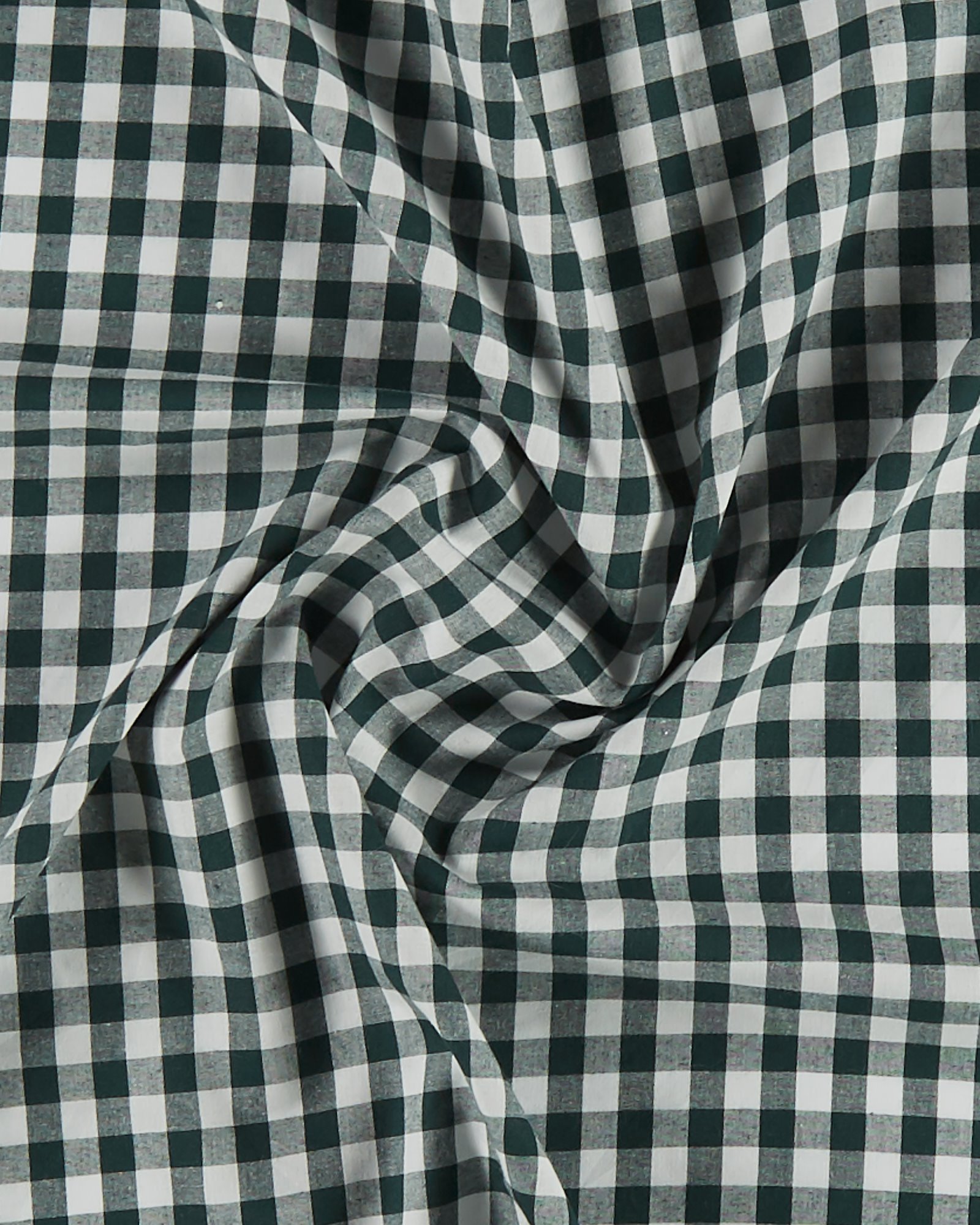 Cotton yarn dyed charcoal/white check 780904_pack