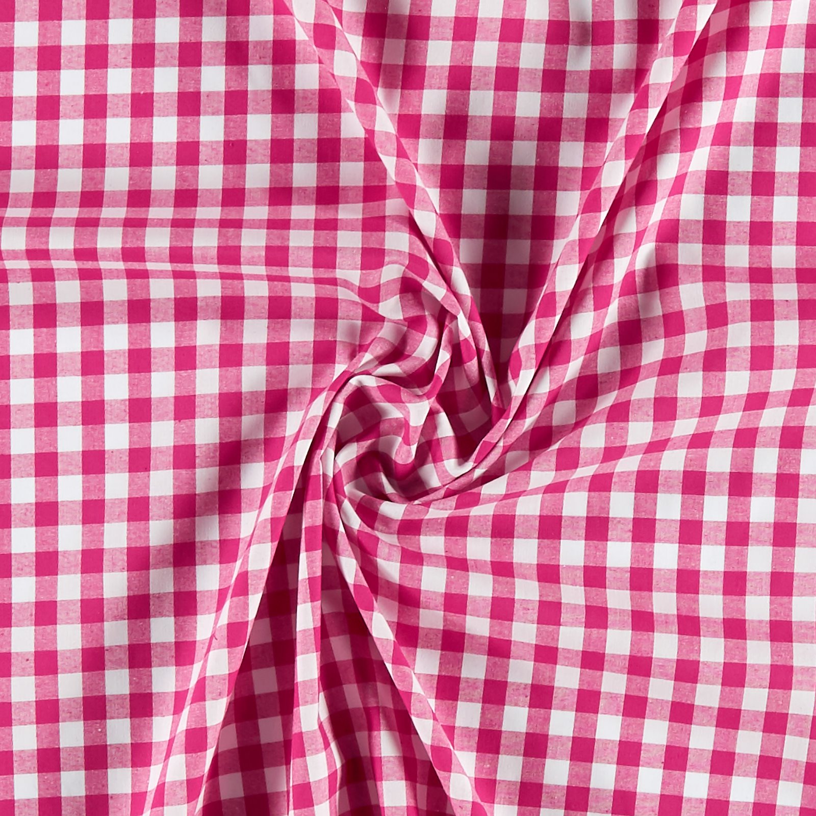 Cotton yarn dyed pink/white check 780888_pack