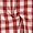 Cotton yarn dyed red/white big check