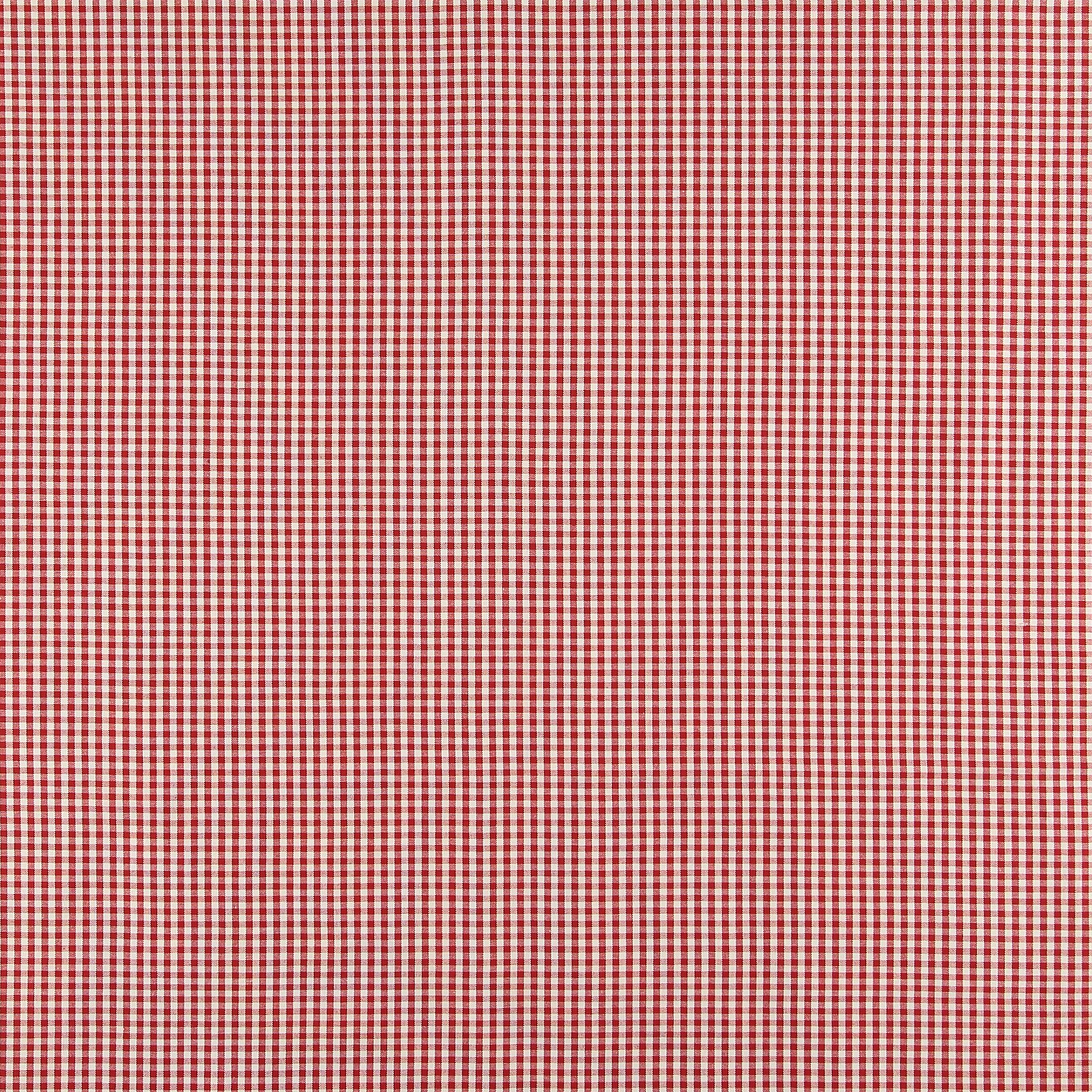 Cotton yarn dyed red/white small check 810091_pack_sp