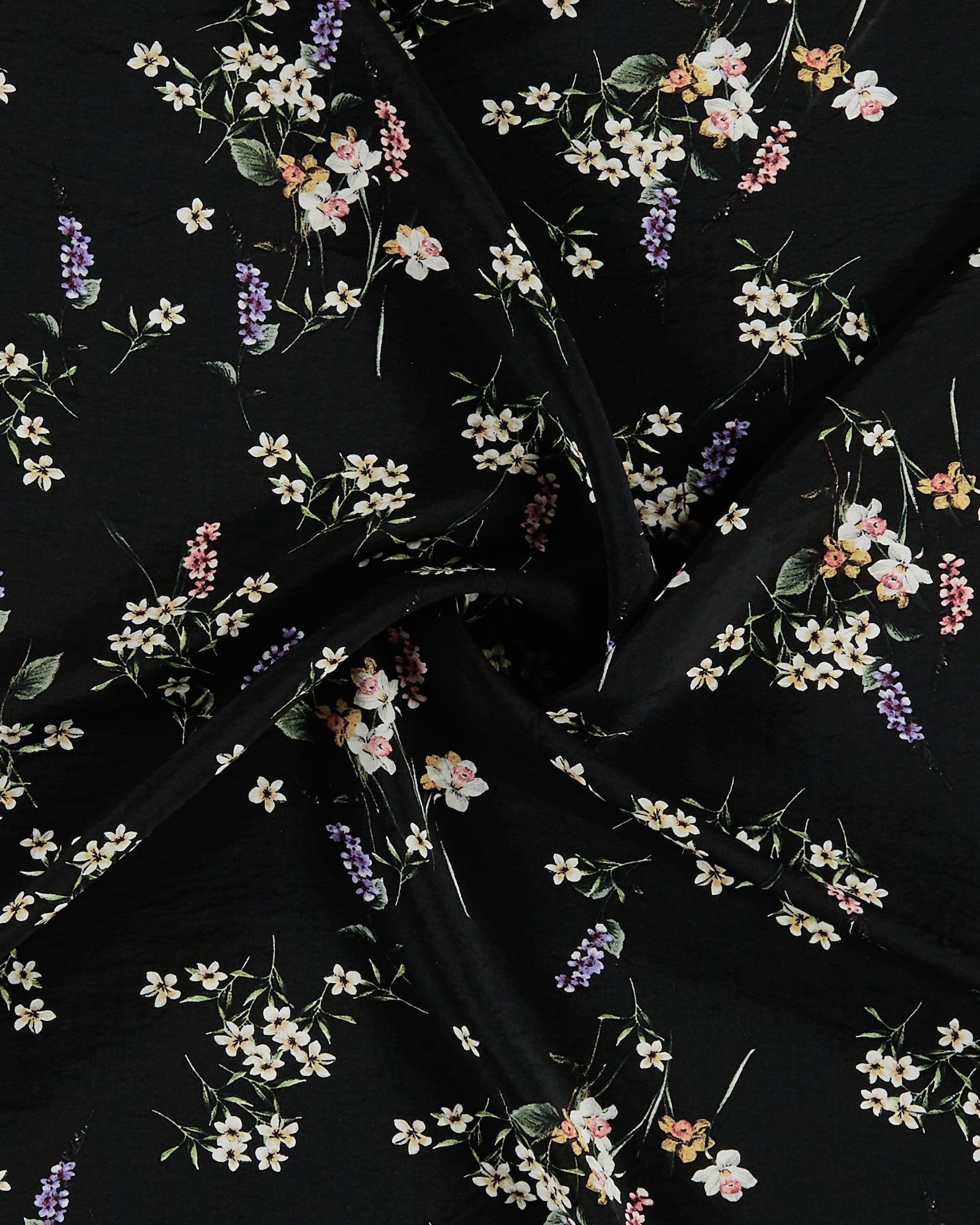 Crepe viscose with flower print 730494_pack