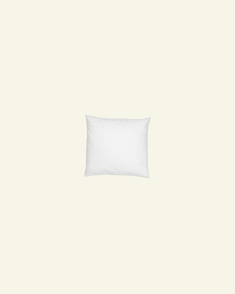 Cushion w/fibre filling 25x25cm white 38000025_pack