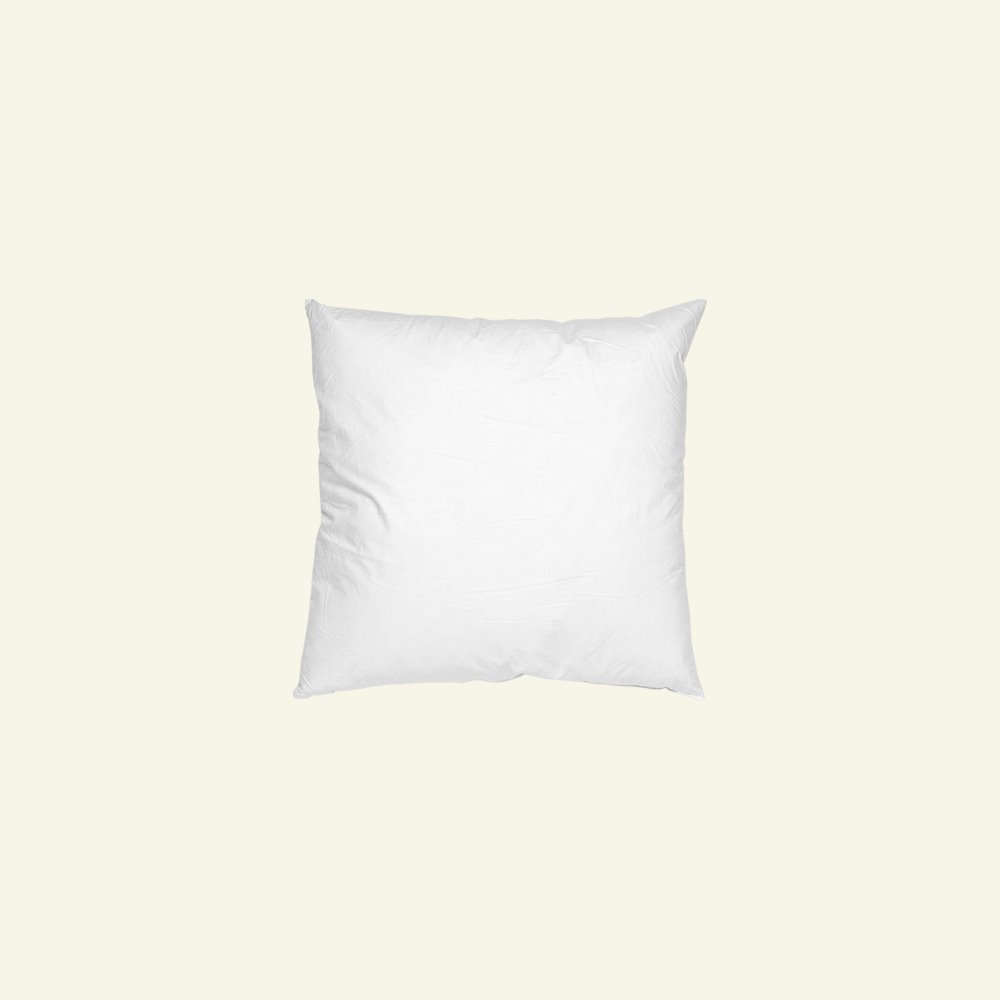 Cushion w/fibre filling 40x40cm white 38000040_pack