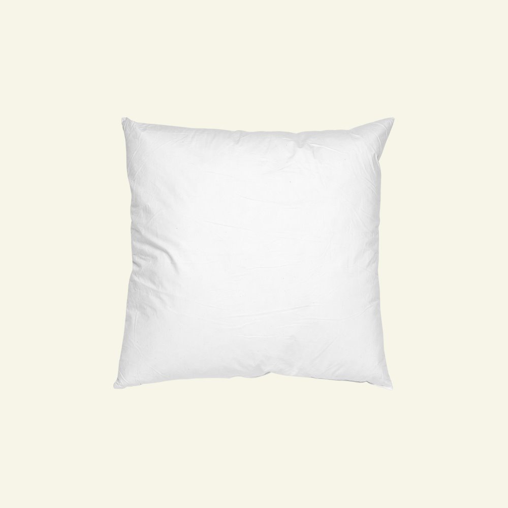 Cushion w/fibre filling 60x60cm white 38000060_pack