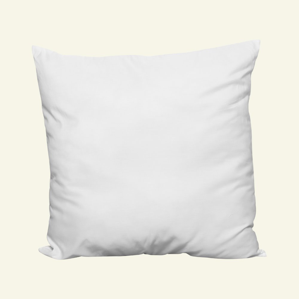 Cushion w/fibre filling 90x90cm white 38000090_pack