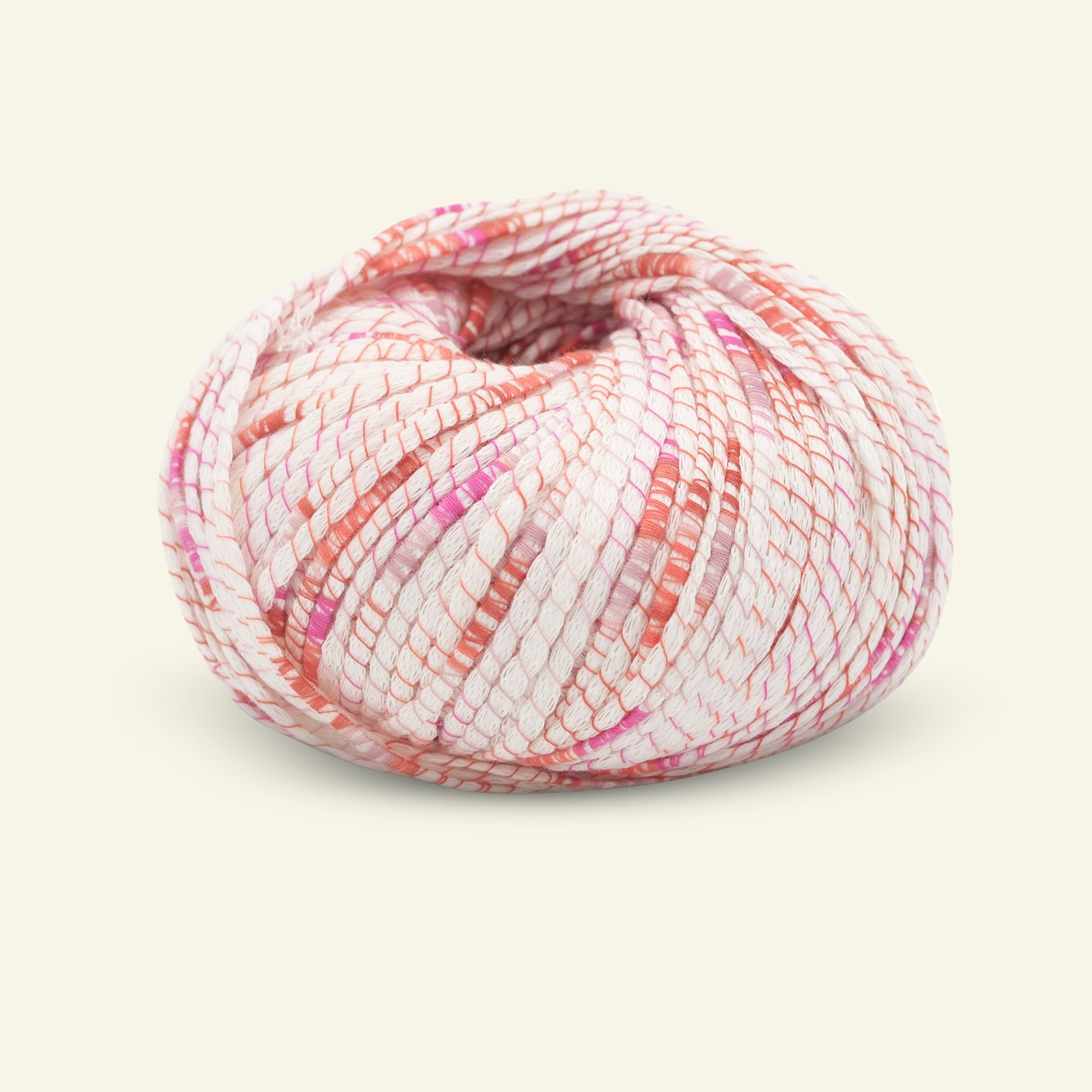 Dale Garn, 100% cotton yarn "Solé", white/pink/orange (904) 90000873_pack_b