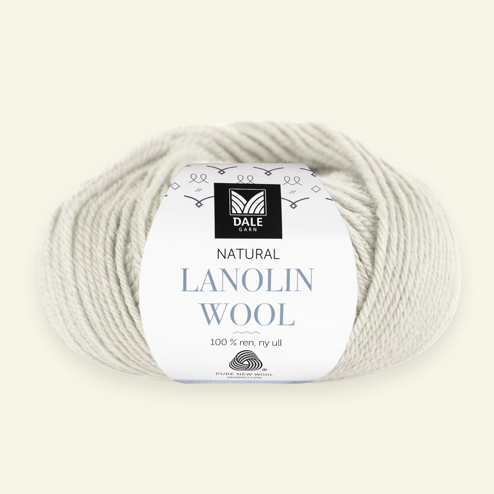 Dale Garn, 100% ekologisk ullgarn "Lanolin Wool", kitt (1444) 90000295_pack