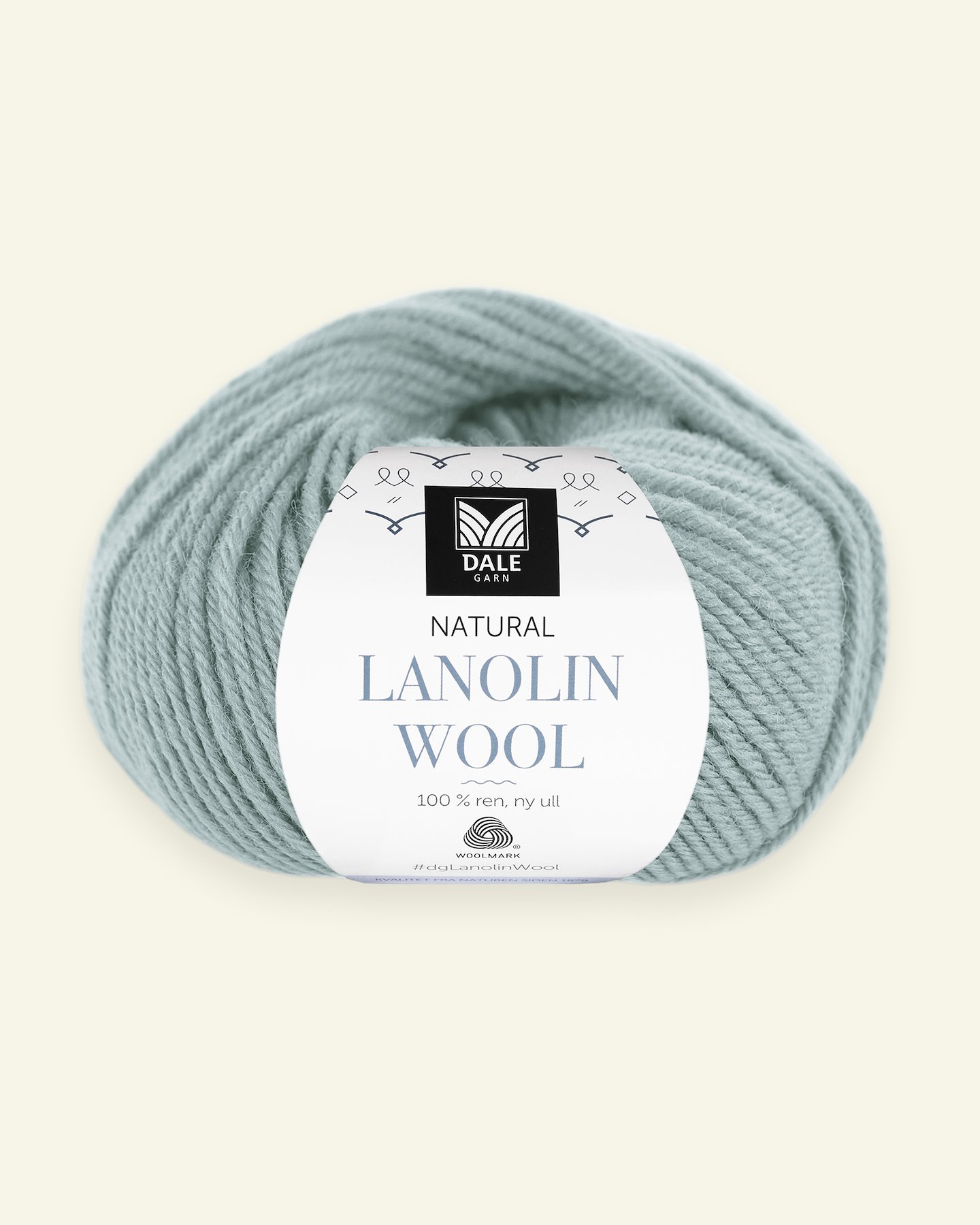 Dale Garn, 100% ekologisk ullgarn "Lanolin Wool", ljus aqua (1460) 90000298_pack