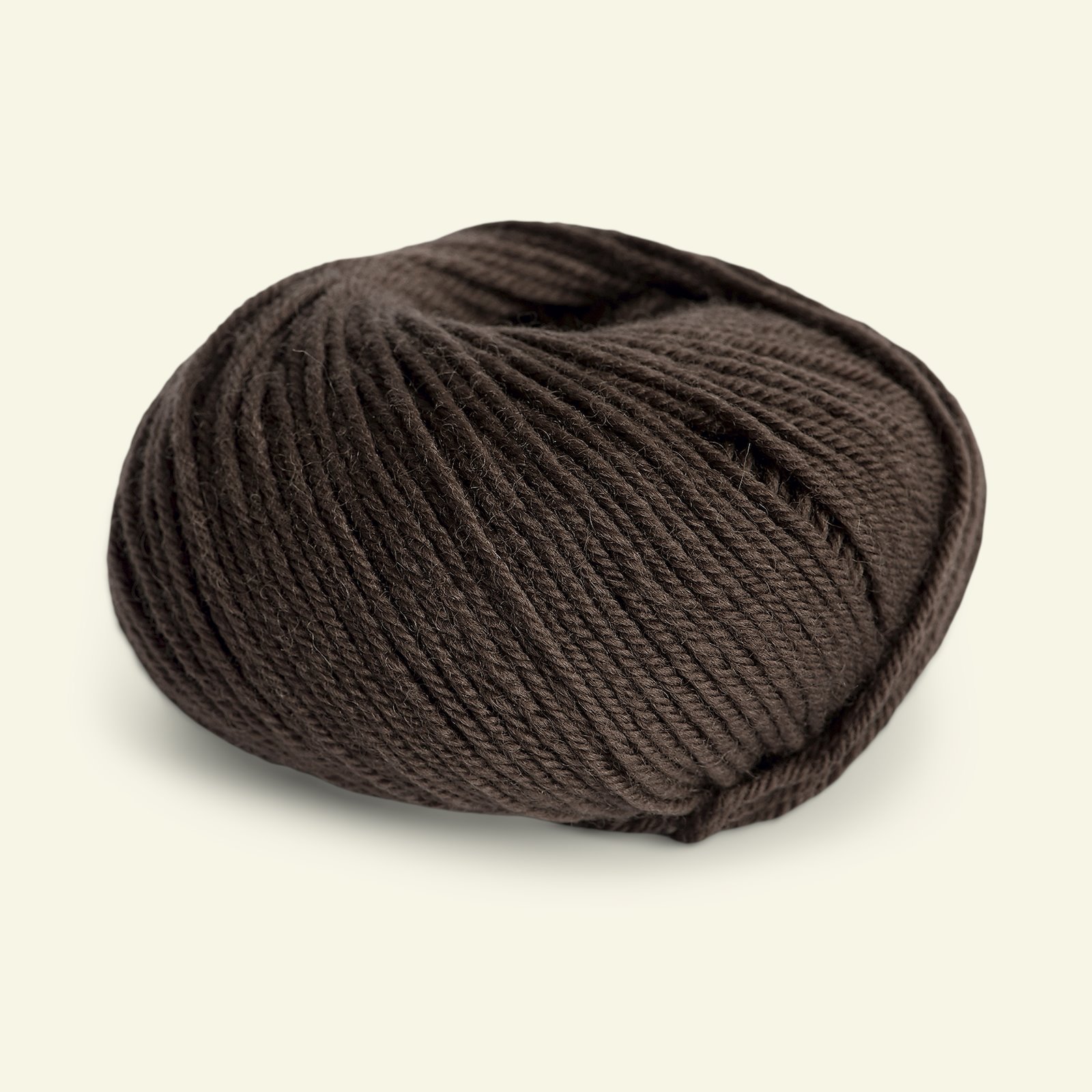 Dale Garn, 100% ekologisk ullgarn "Lanolin Wool", mörkbrun (1406) 90000275_pack_b