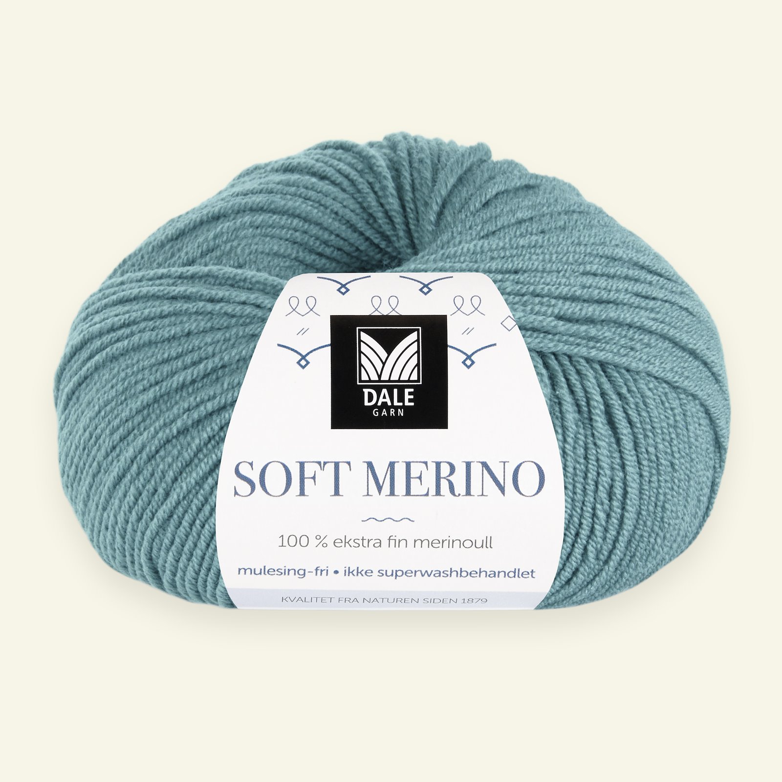 Dale Garn, 100% ekstra fint merinogarn "Soft Merino", Aquagrønn (3012) 90000333_pack