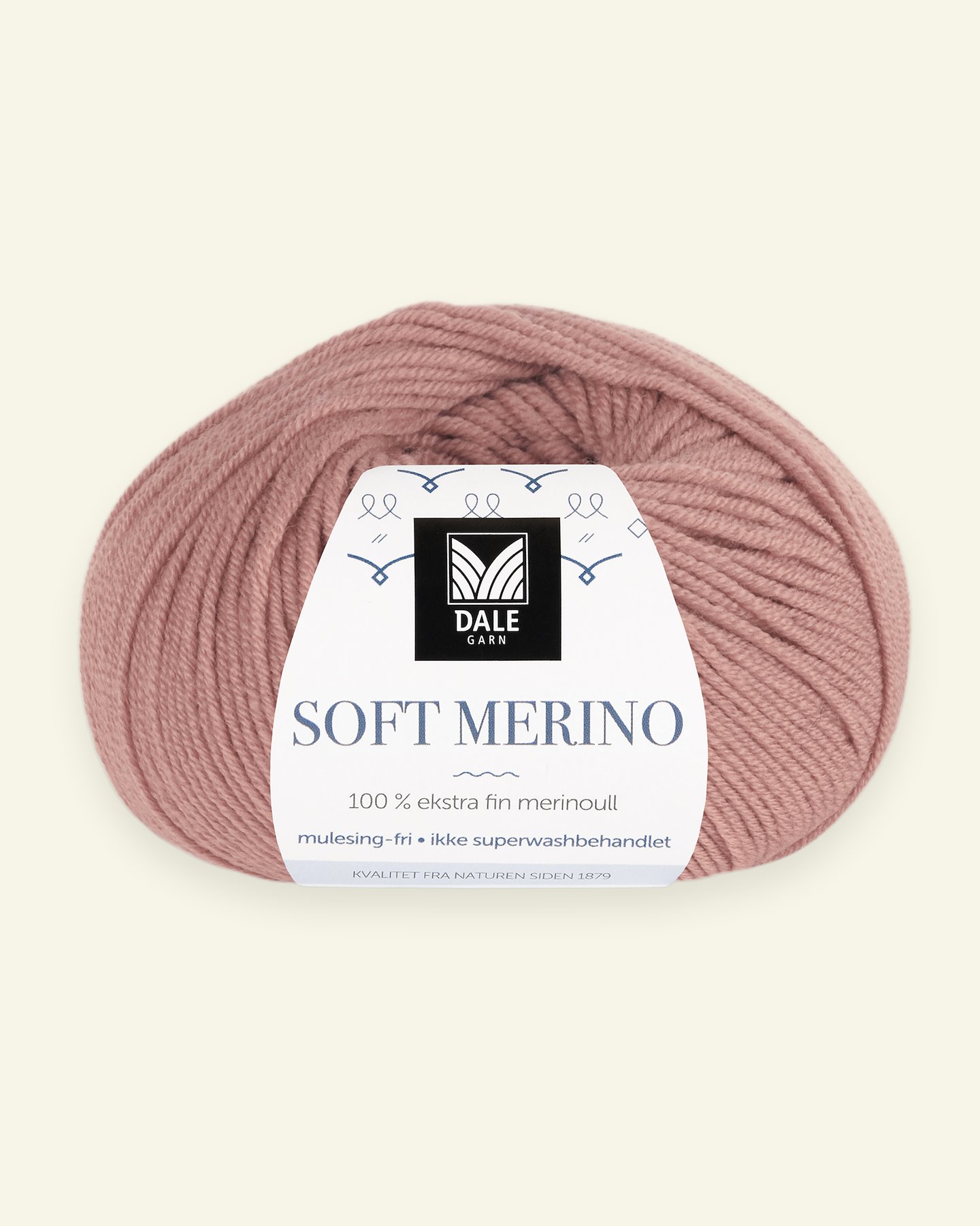 Dale Garn, 100% ekstra fint merinogarn "Soft Merino", dusrosa (3040) 90000361_pack