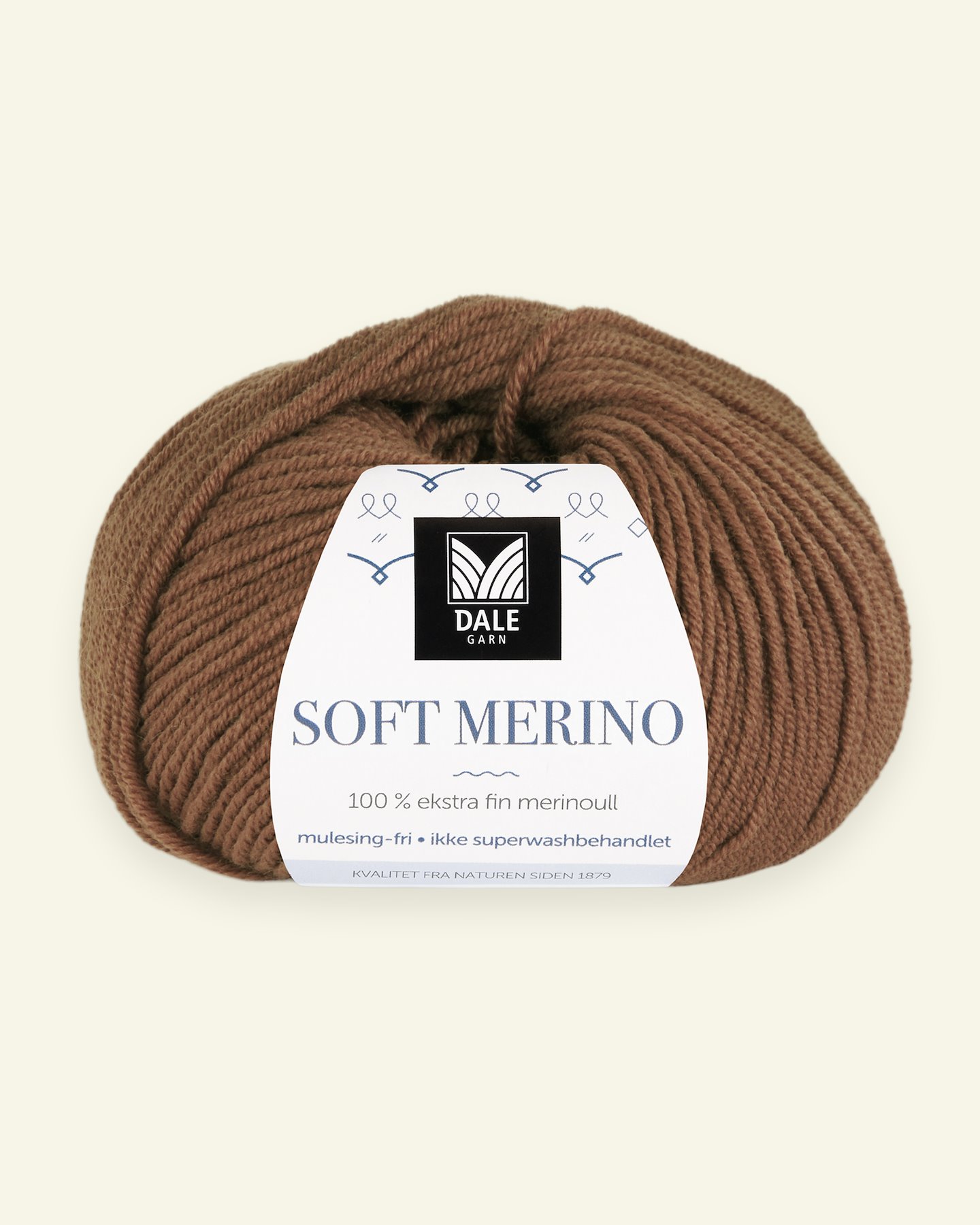 Dale Garn, 100% ekstra fint merinogarn "Soft Merino", gylden brun 90000336_pack