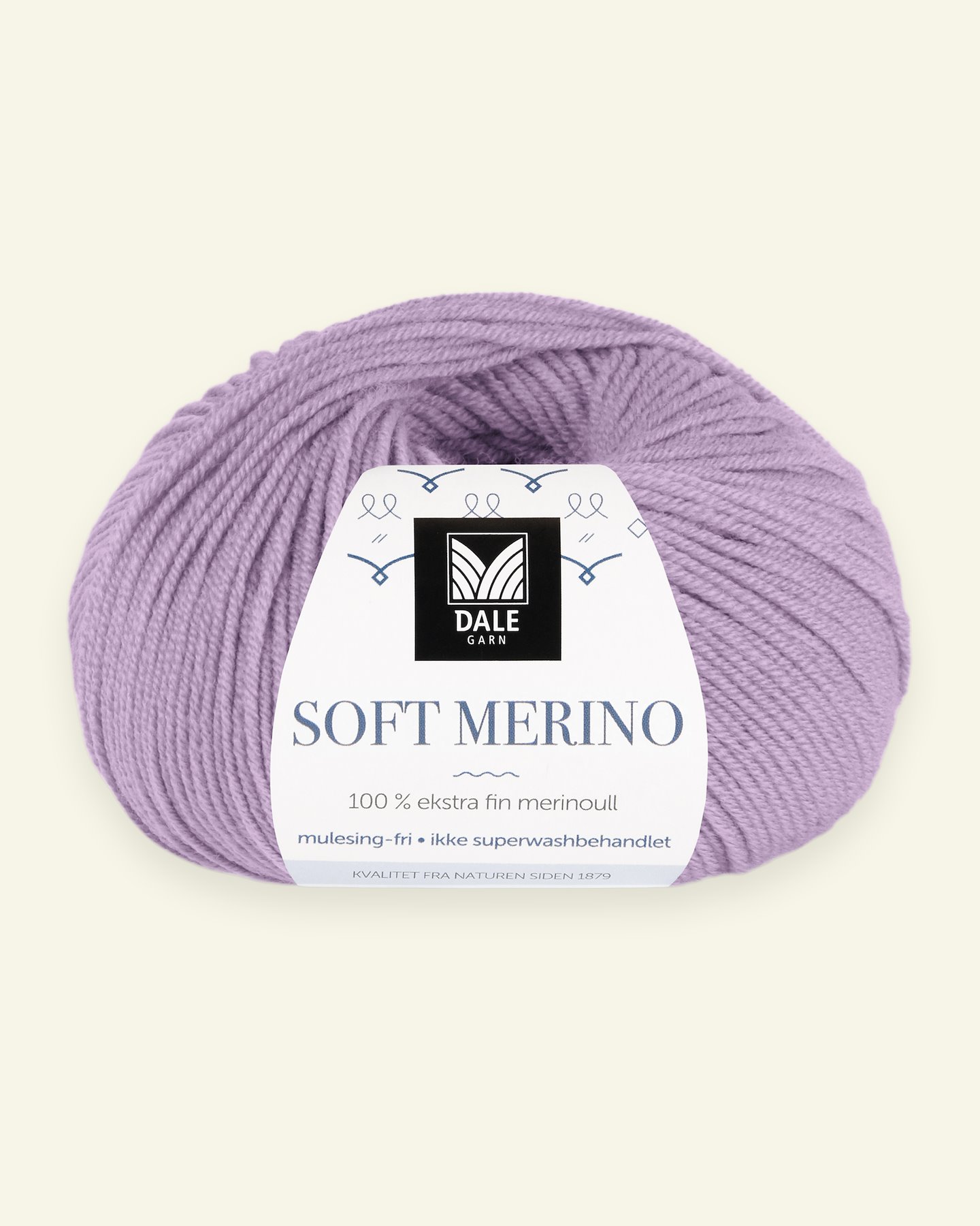 Dale Garn, 100% ekstra fint merinogarn "Soft Merino", Lys lavendel (3026) 90000347_pack