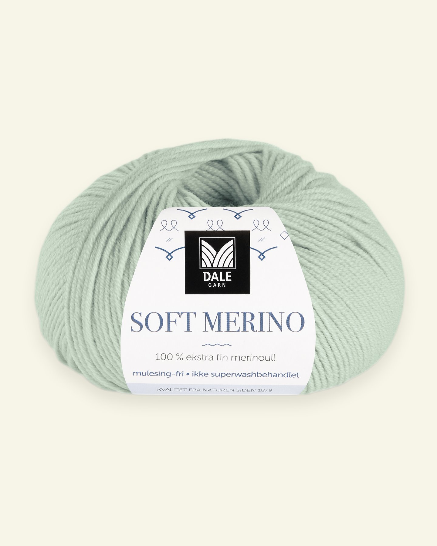 Dale Garn, 100% ekstra fint merinogarn "Soft Merino", Mintgrønn (3031) 90000352_pack