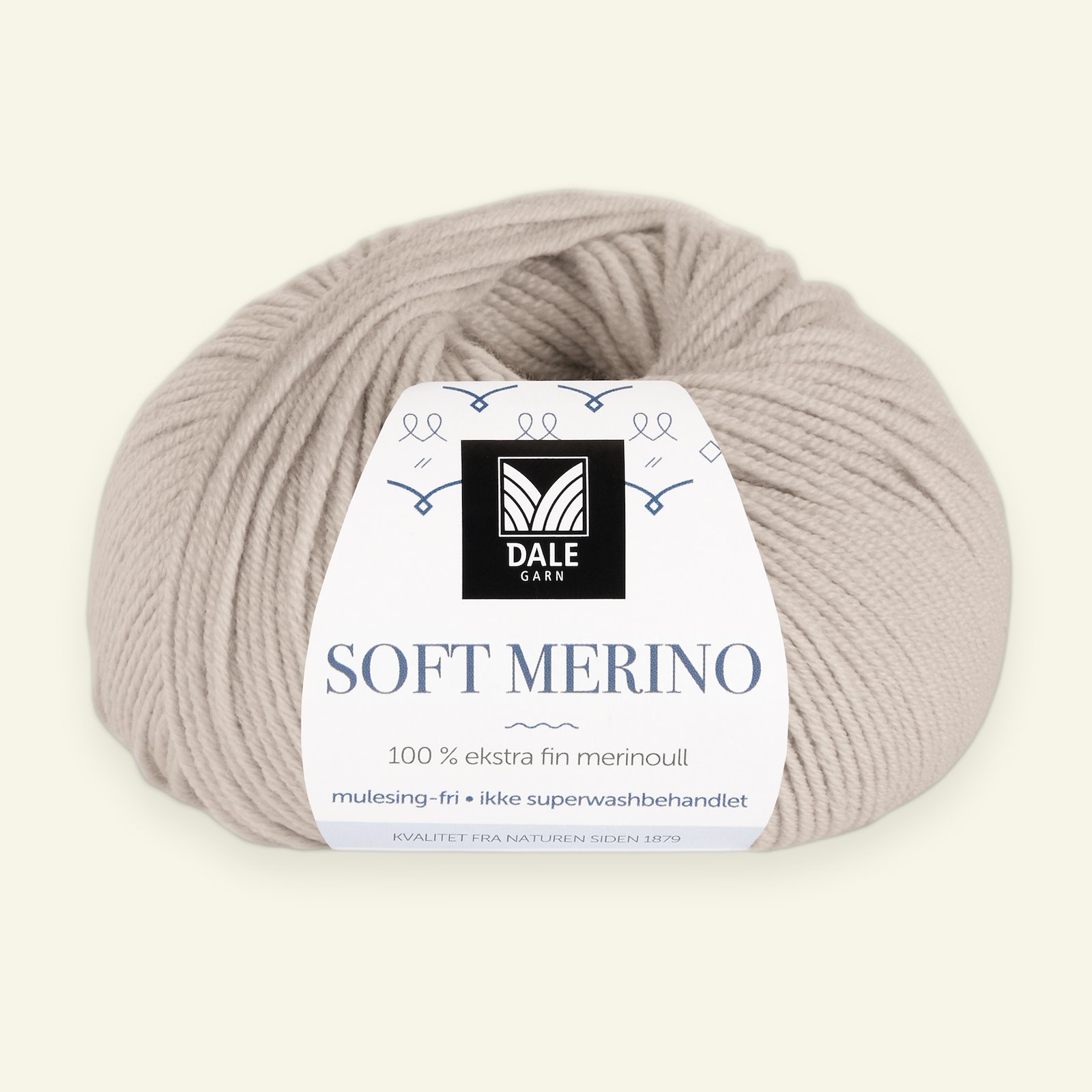 Dale Garn, 100% ekstra fint merinogarn "Soft Merino", Sand (3006) 90000327_pack