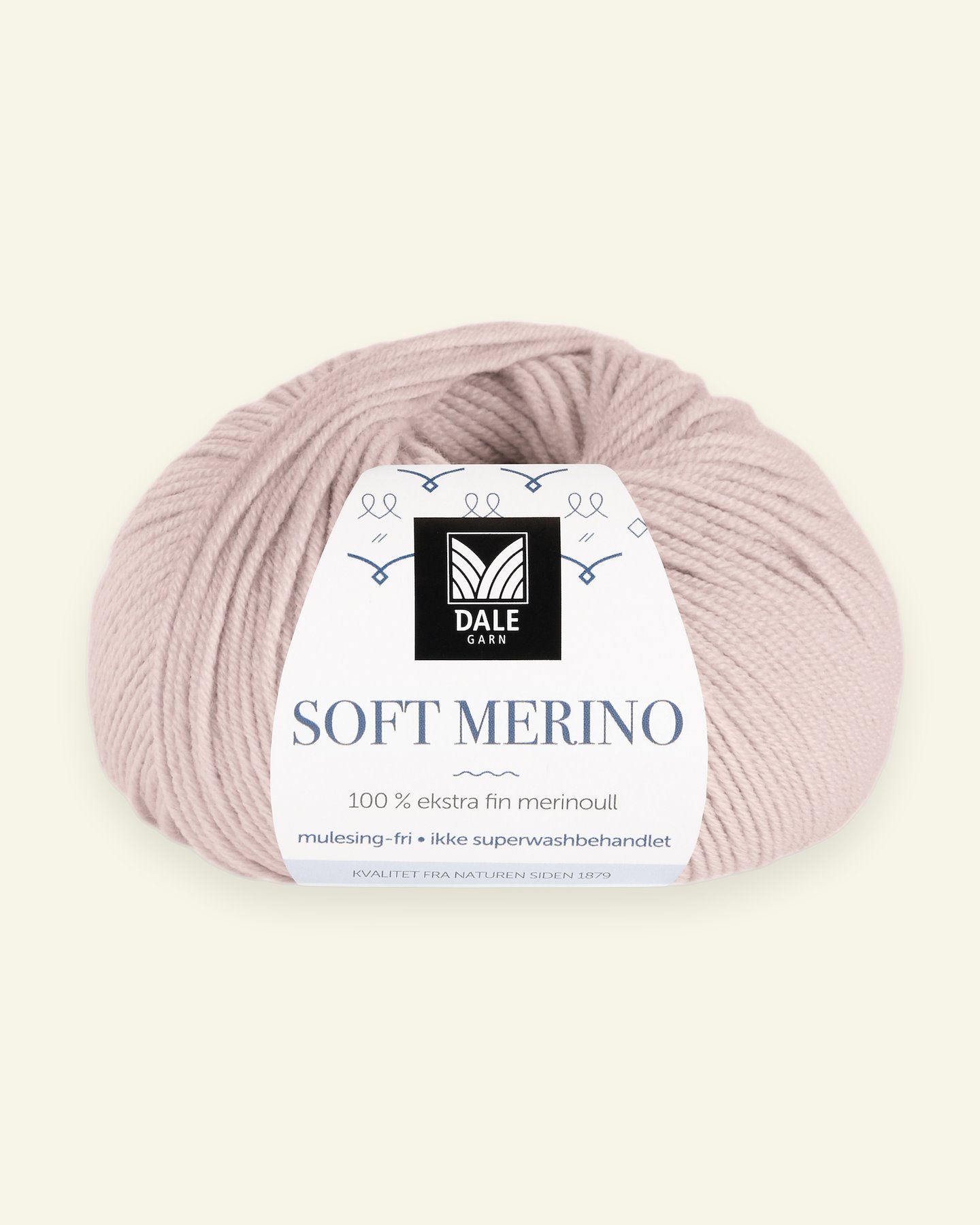 Dale Garn, 100% ekstra fint merinogarn "Soft Merino", støvet rosa (3032) 90000353_pack
