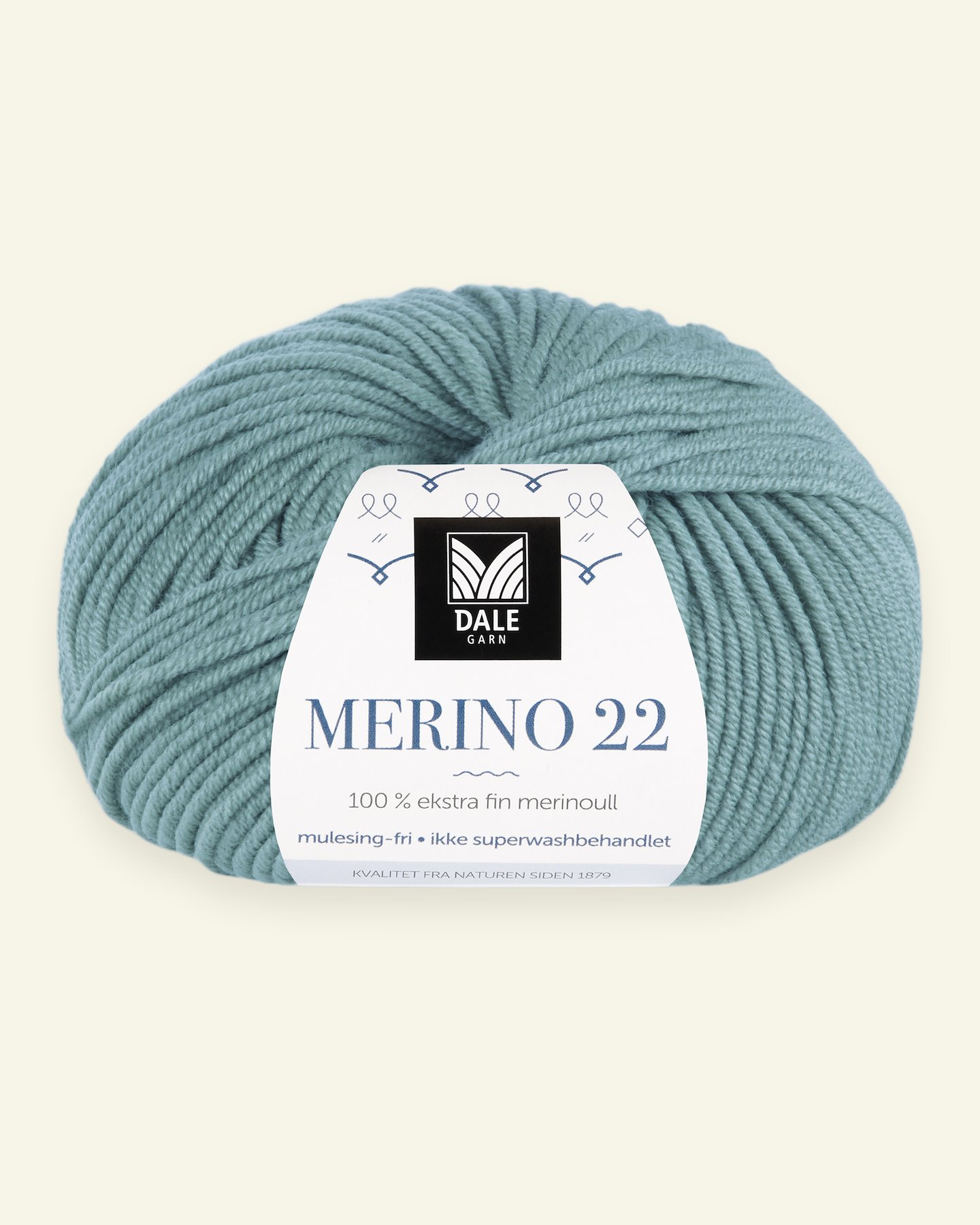 Dale Garn, 100% extra fine merino wool yarn, "Merino 22", aqua (2015) 90000376_pack