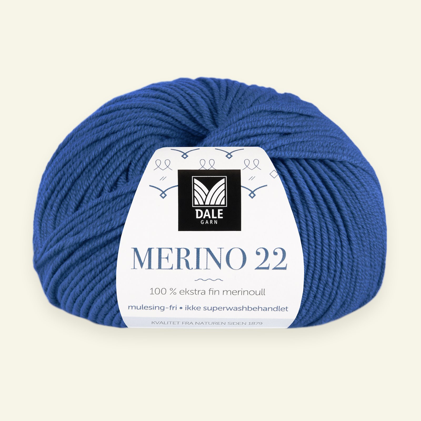 Dale Garn, 100% extra fine merino wool yarn, "Merino 22", cobolt (2024) 90000385_pack